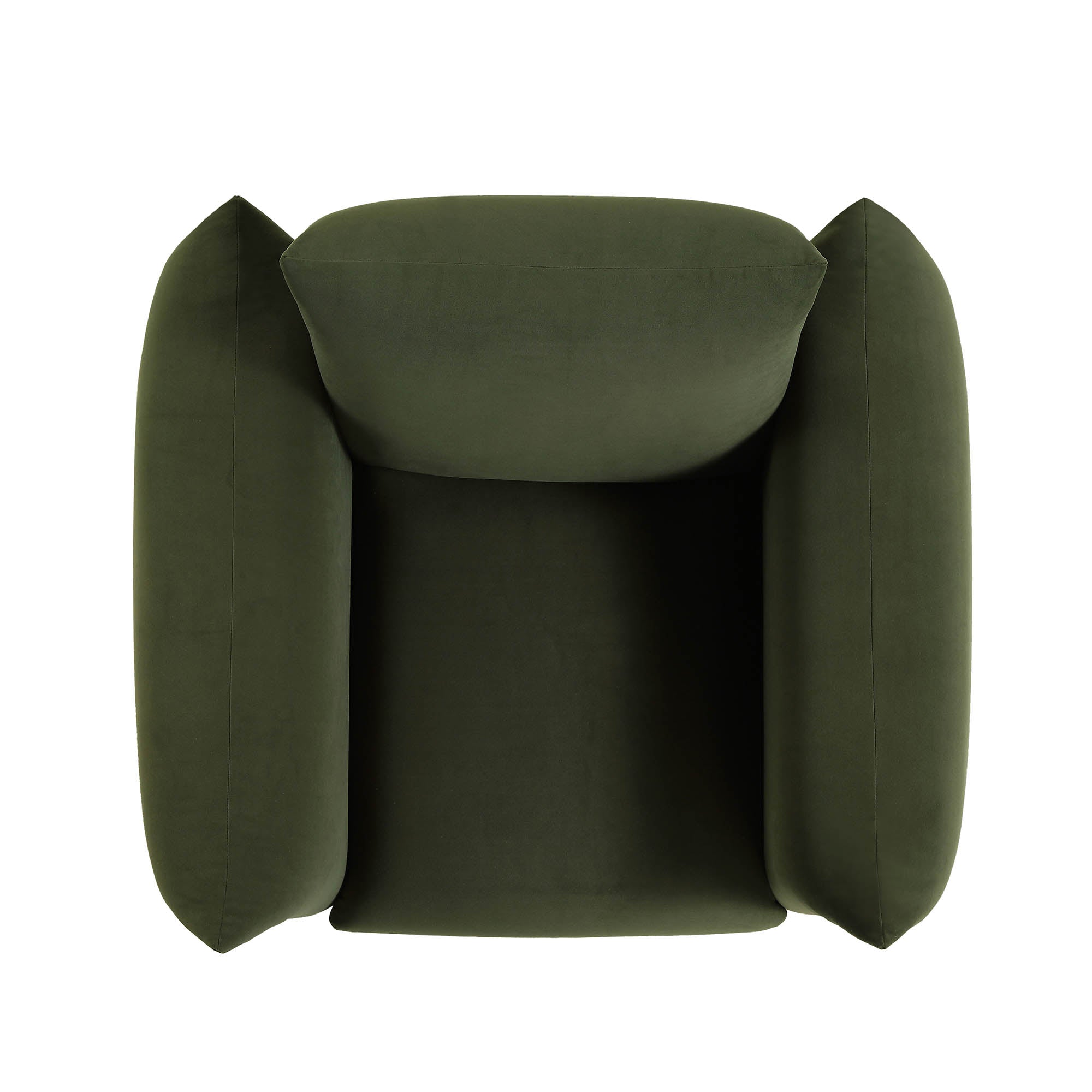 gianni armchair, moss green velvet gianni armchair, moss green velvet