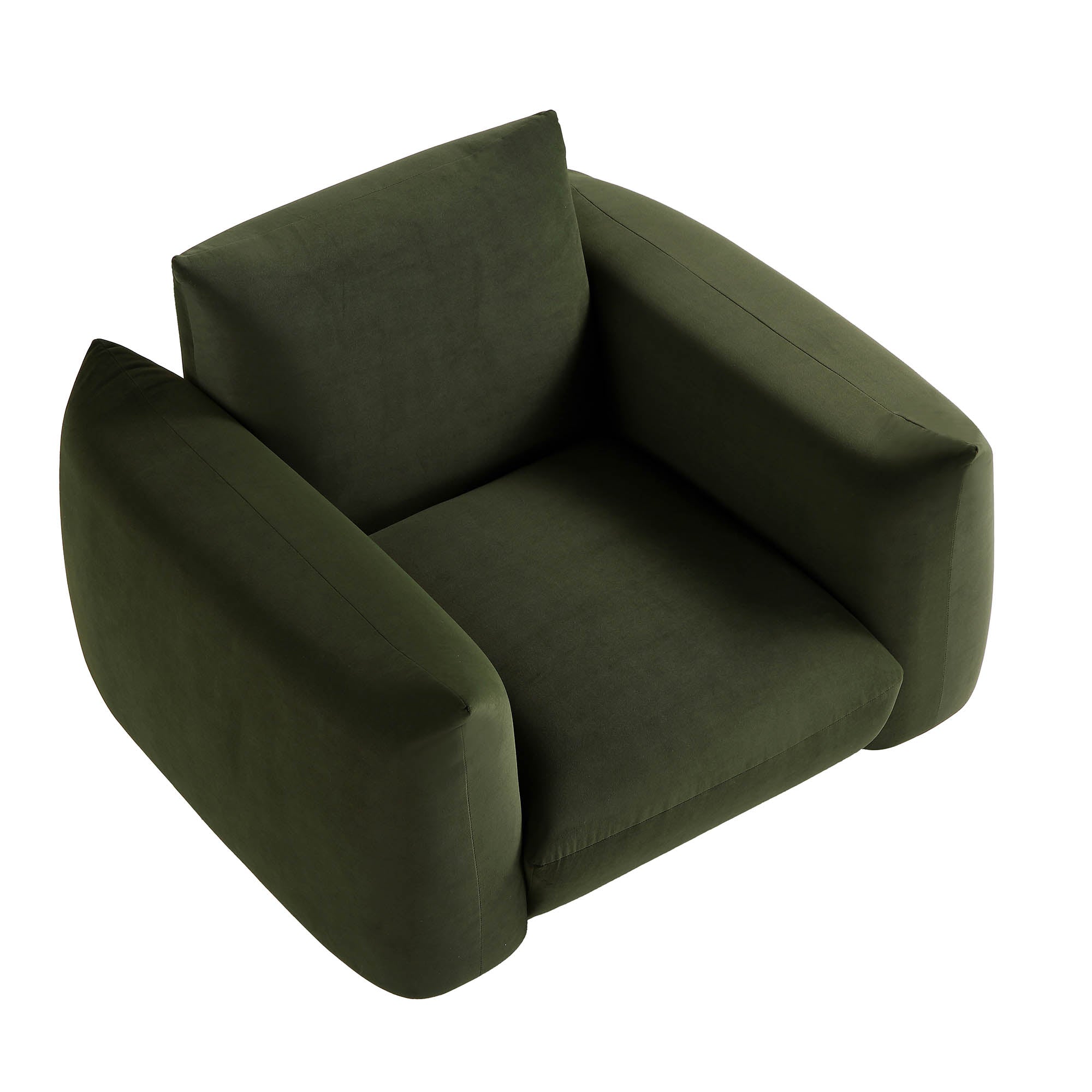 gianni armchair, moss green velvet gianni armchair, moss green velvet