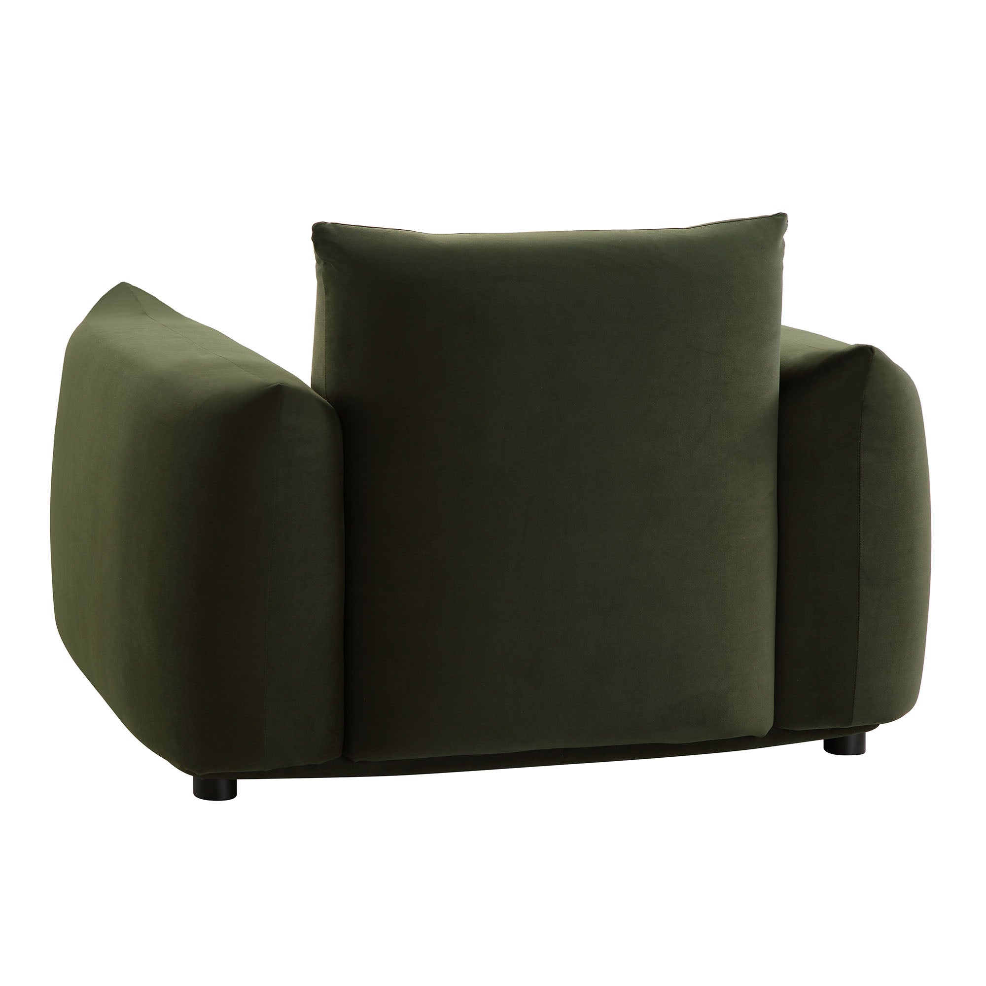 gianni armchair, moss green velvet gianni armchair, moss green velvet