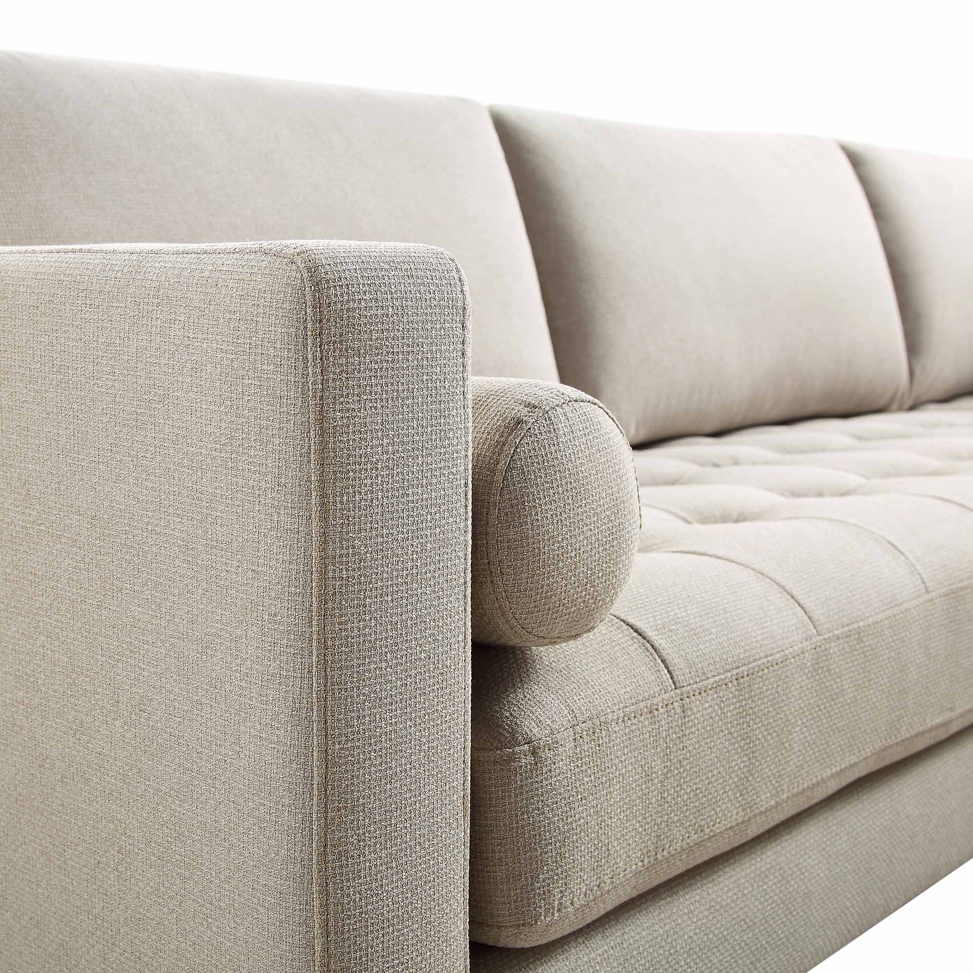 henrietta 5+seater corner sofa, beige woven fabric henrietta 5+seater corner sofa, beige woven fabric