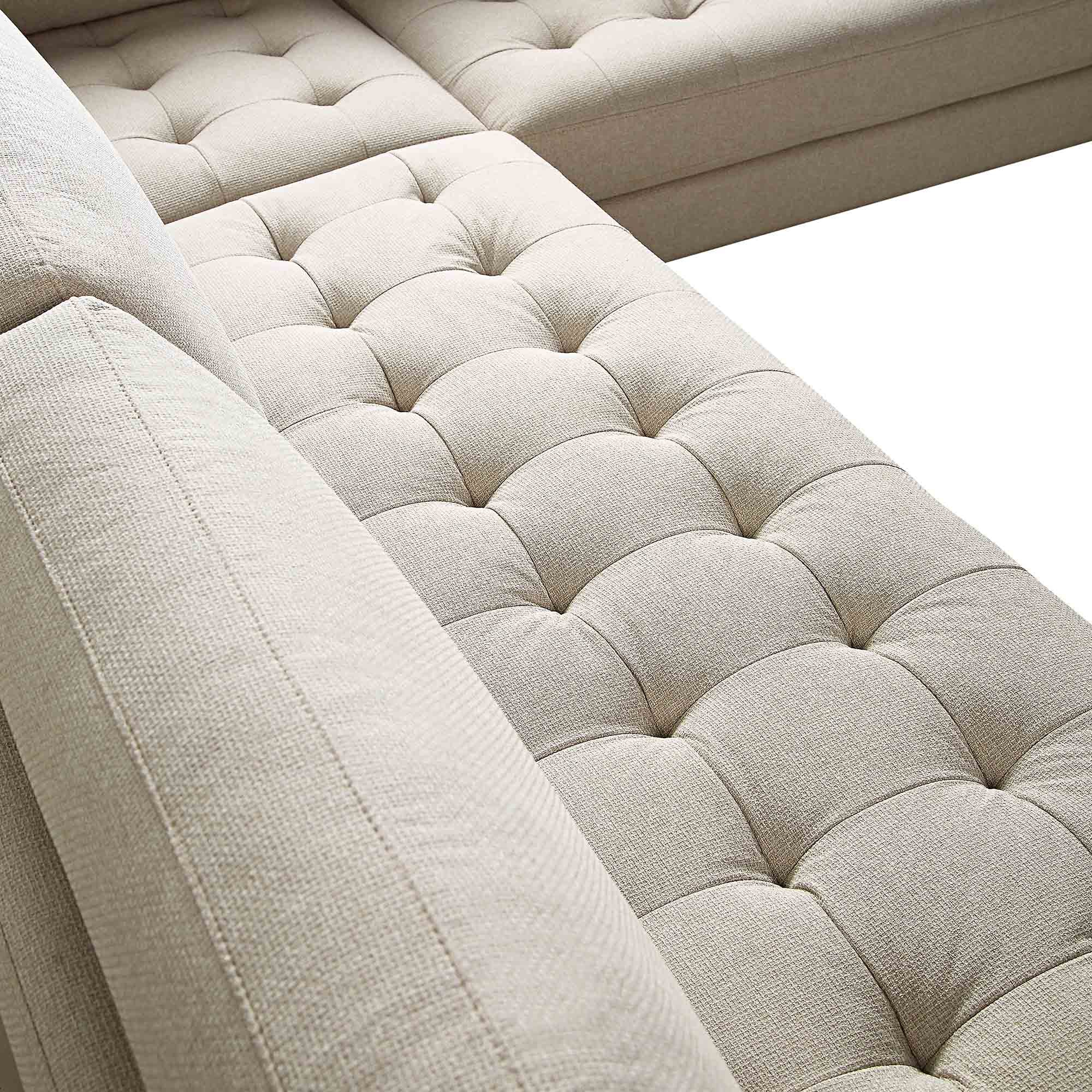 henrietta 5+seater corner sofa, beige woven fabric henrietta 5+seater corner sofa, beige woven fabric