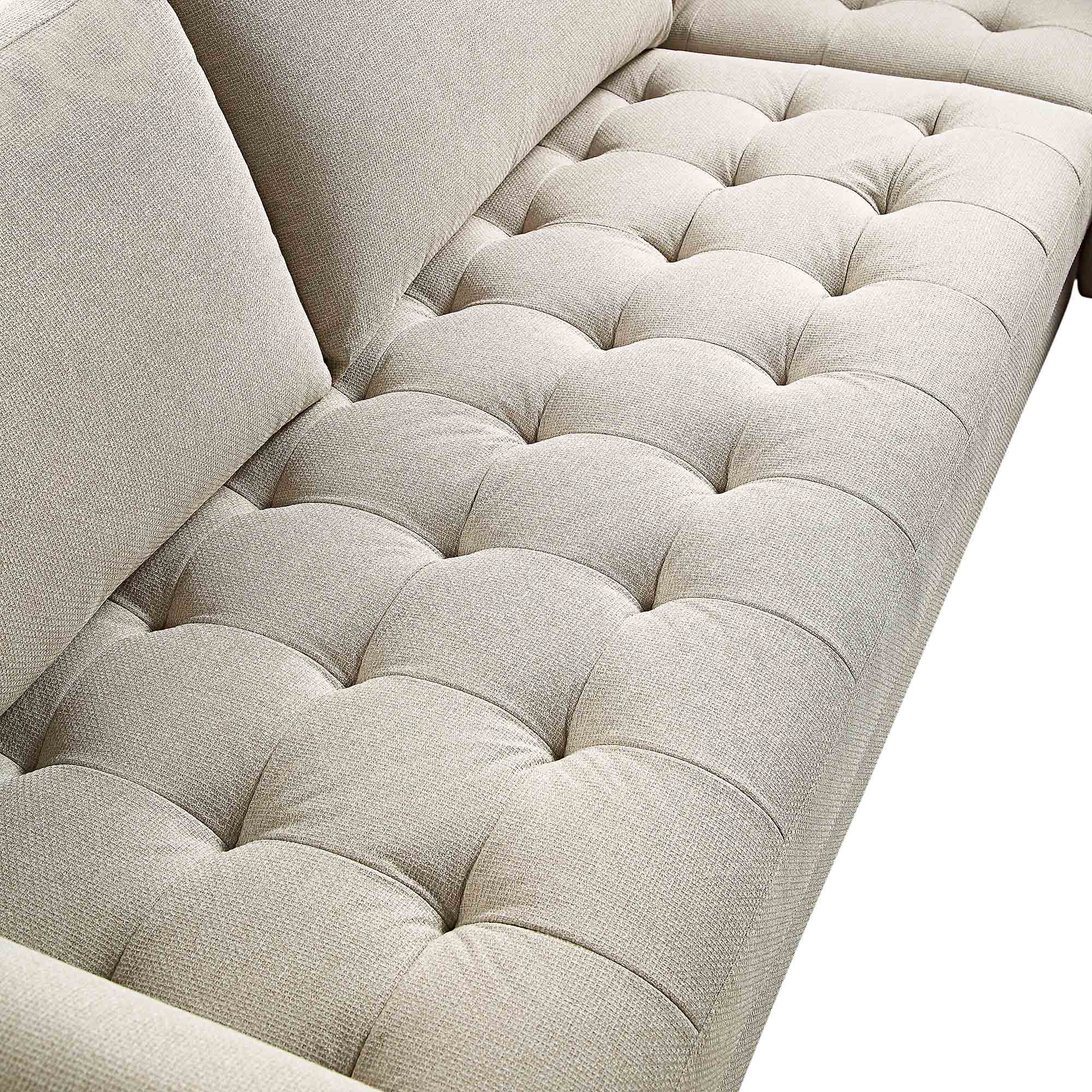 henrietta 5+seater corner sofa, beige woven fabric henrietta 5+seater corner sofa, beige woven fabric