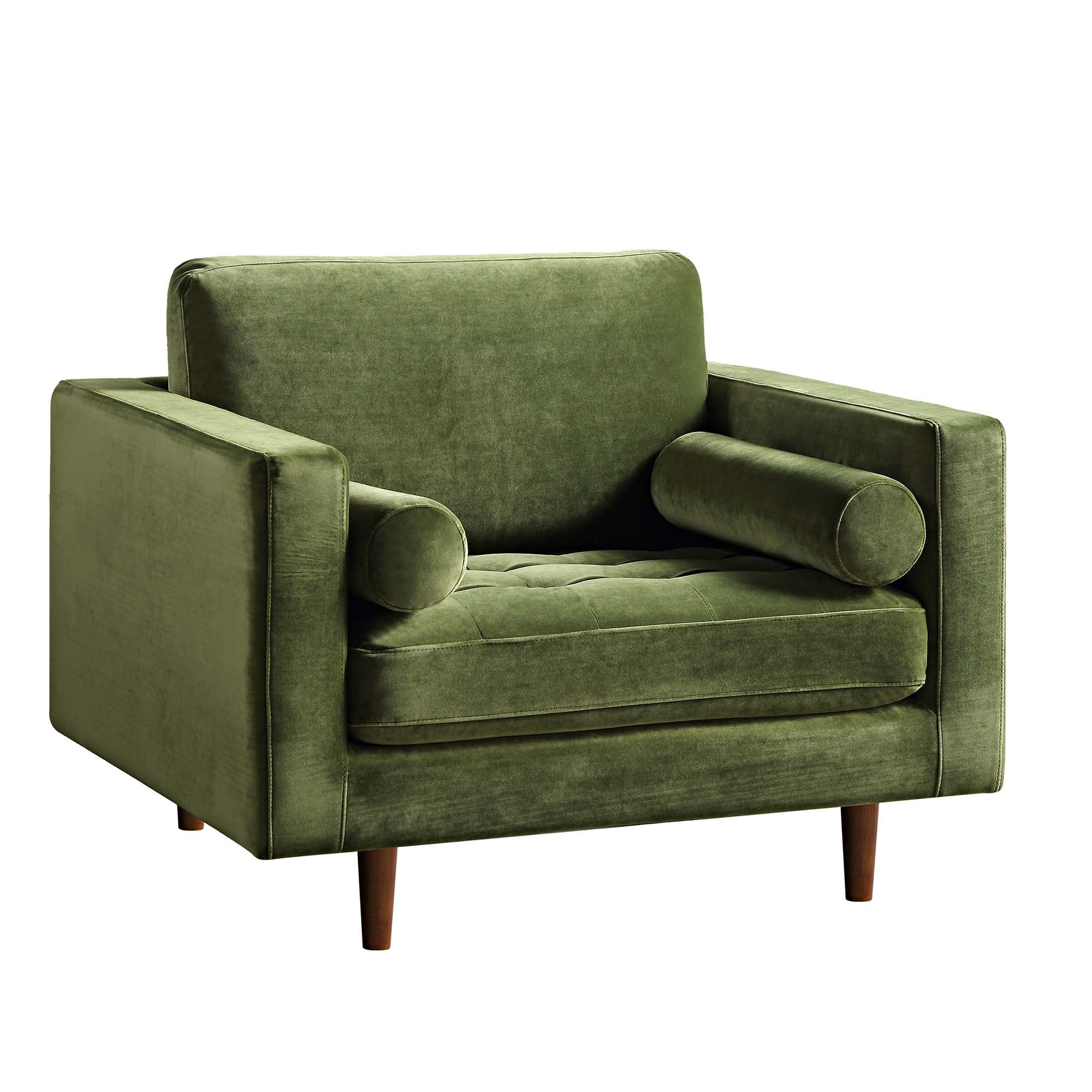 henrietta armchair, moss green velvet henrietta armchair, moss green velvet