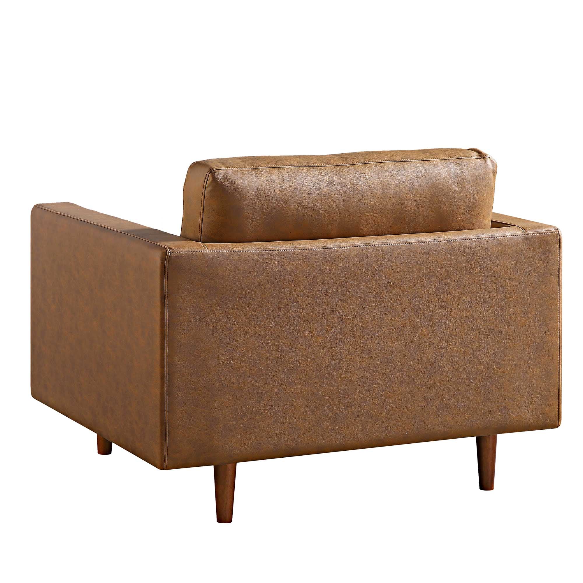 henrietta armchair, tan faux suede henrietta armchair, tan faux suede
