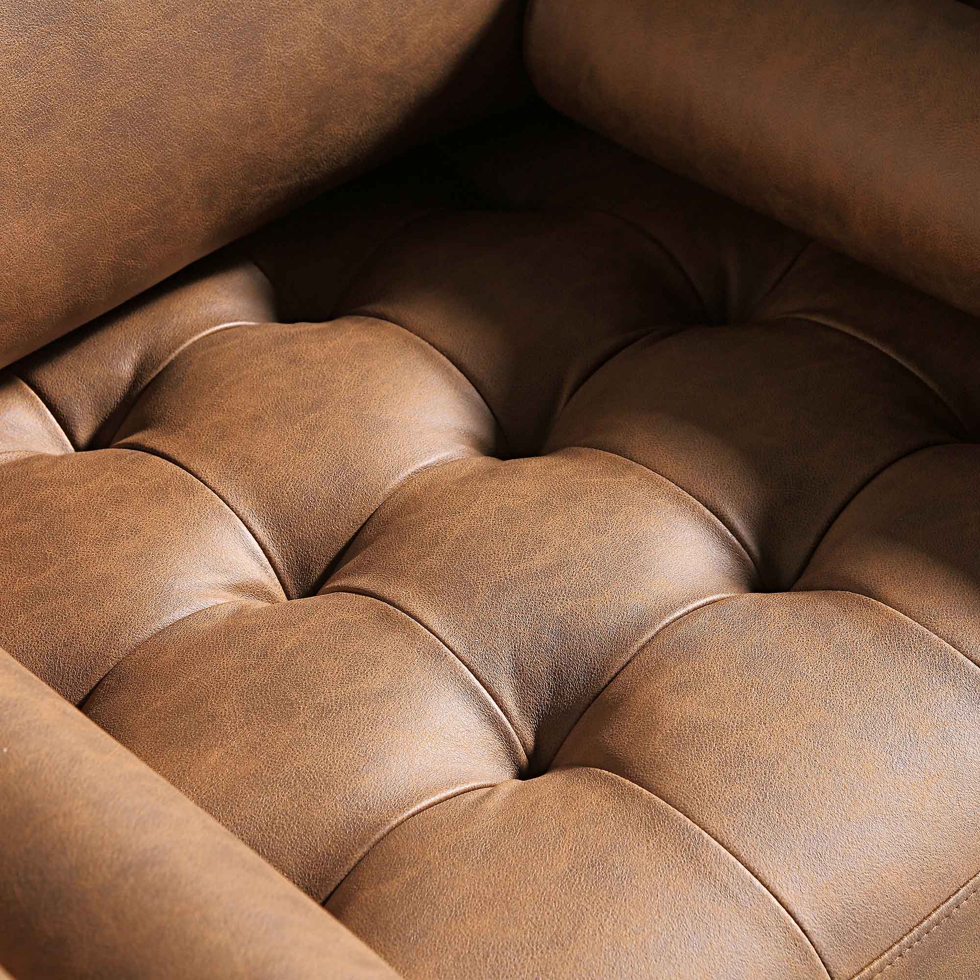 henrietta armchair, tan faux suede henrietta armchair, tan faux suede