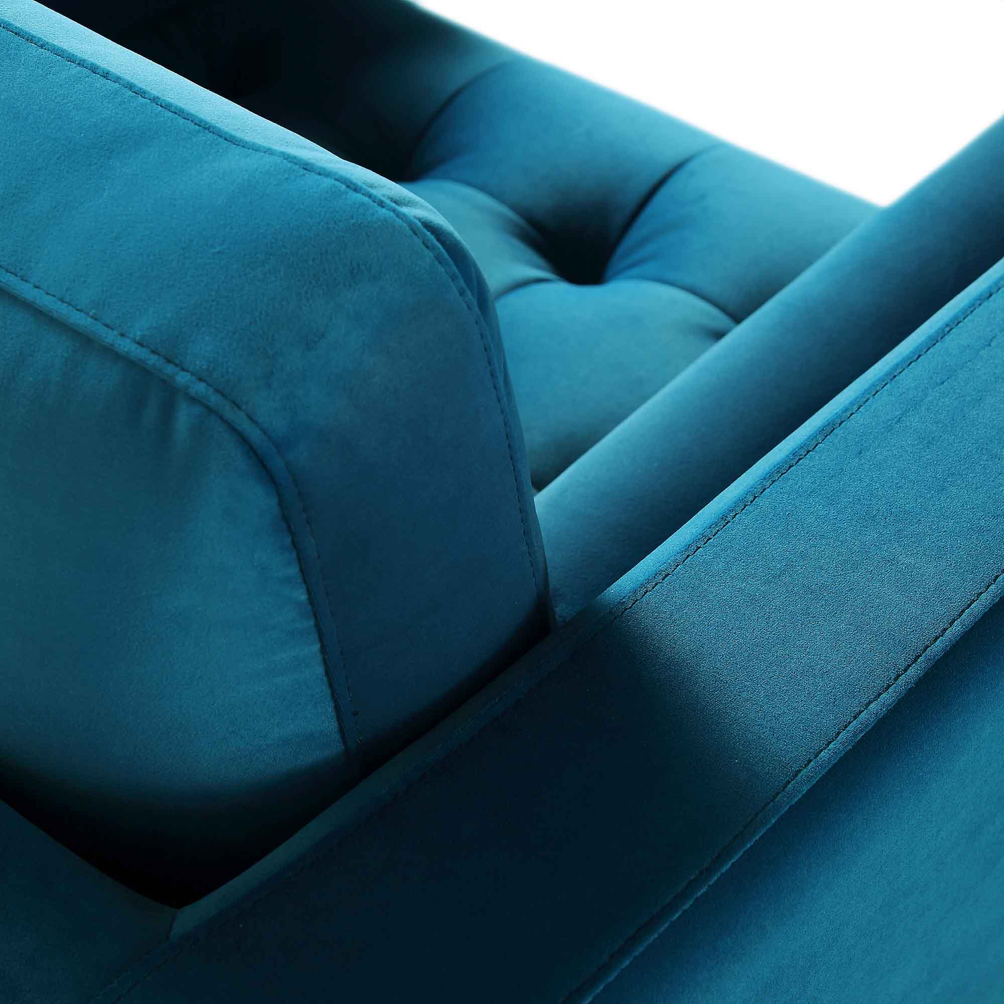 henrietta armchair, teal velvet henrietta armchair, teal velvet