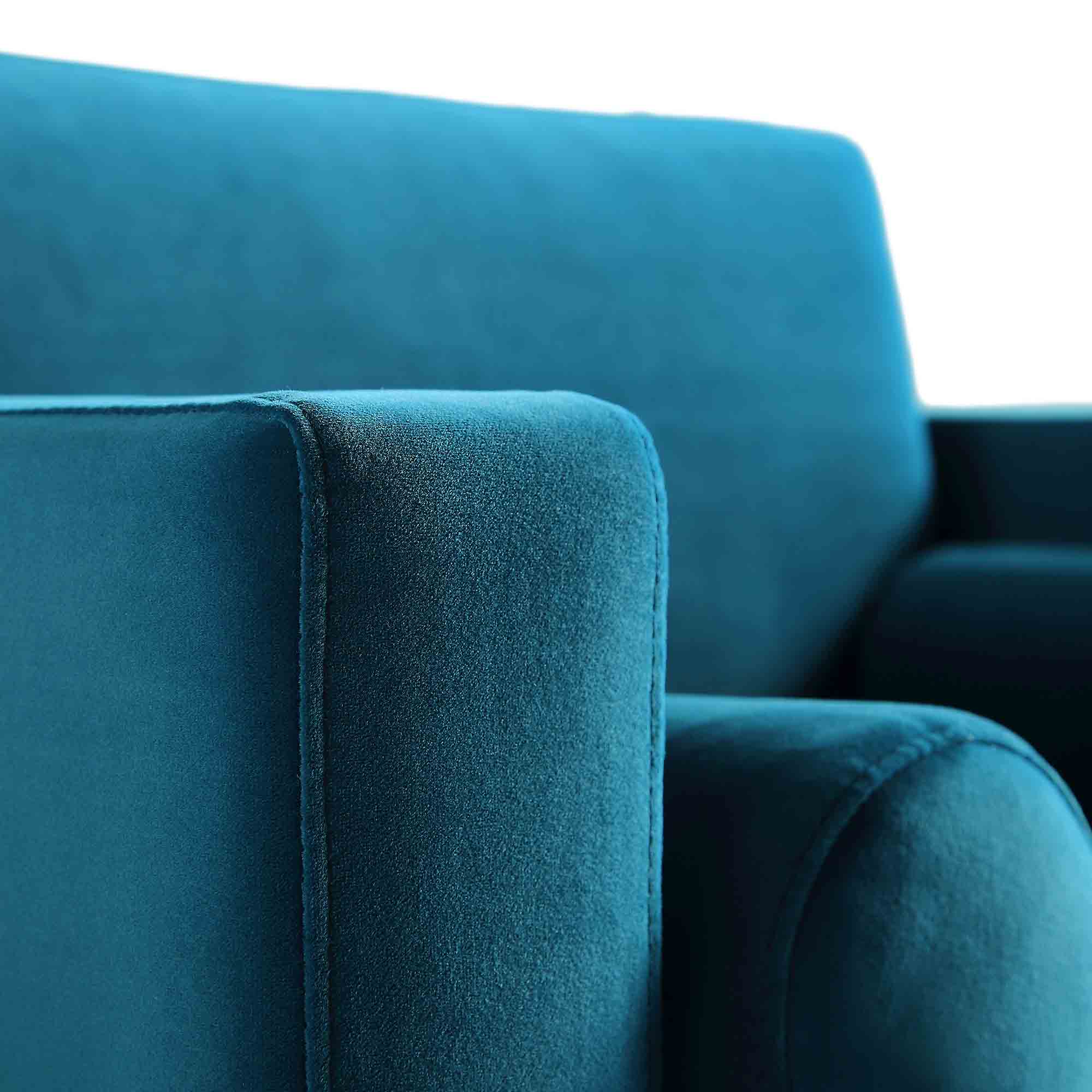 henrietta armchair, teal velvet henrietta armchair, teal velvet