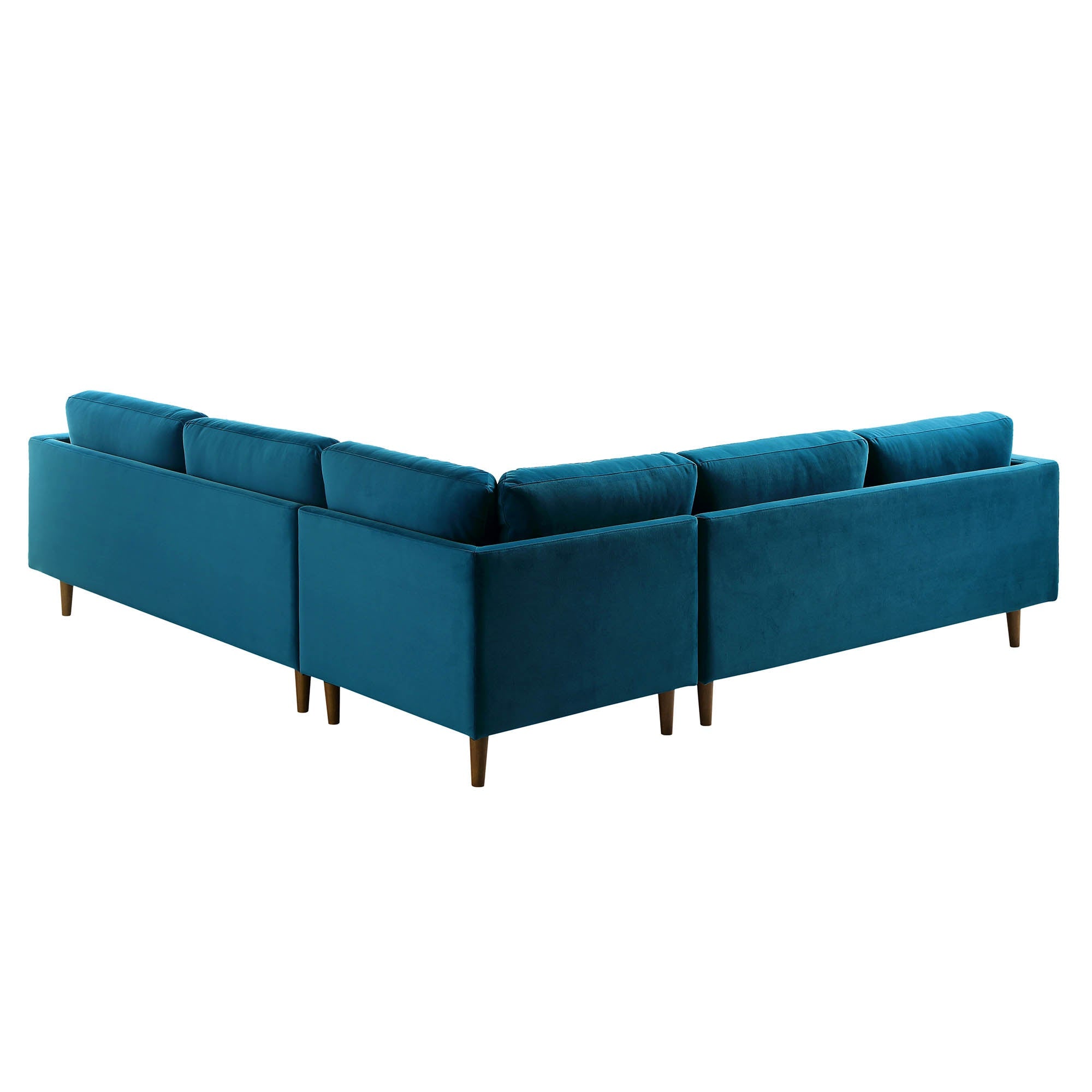henrietta 5+seater corner sofa, teal velvet henrietta 5+seater corner sofa, teal velvet