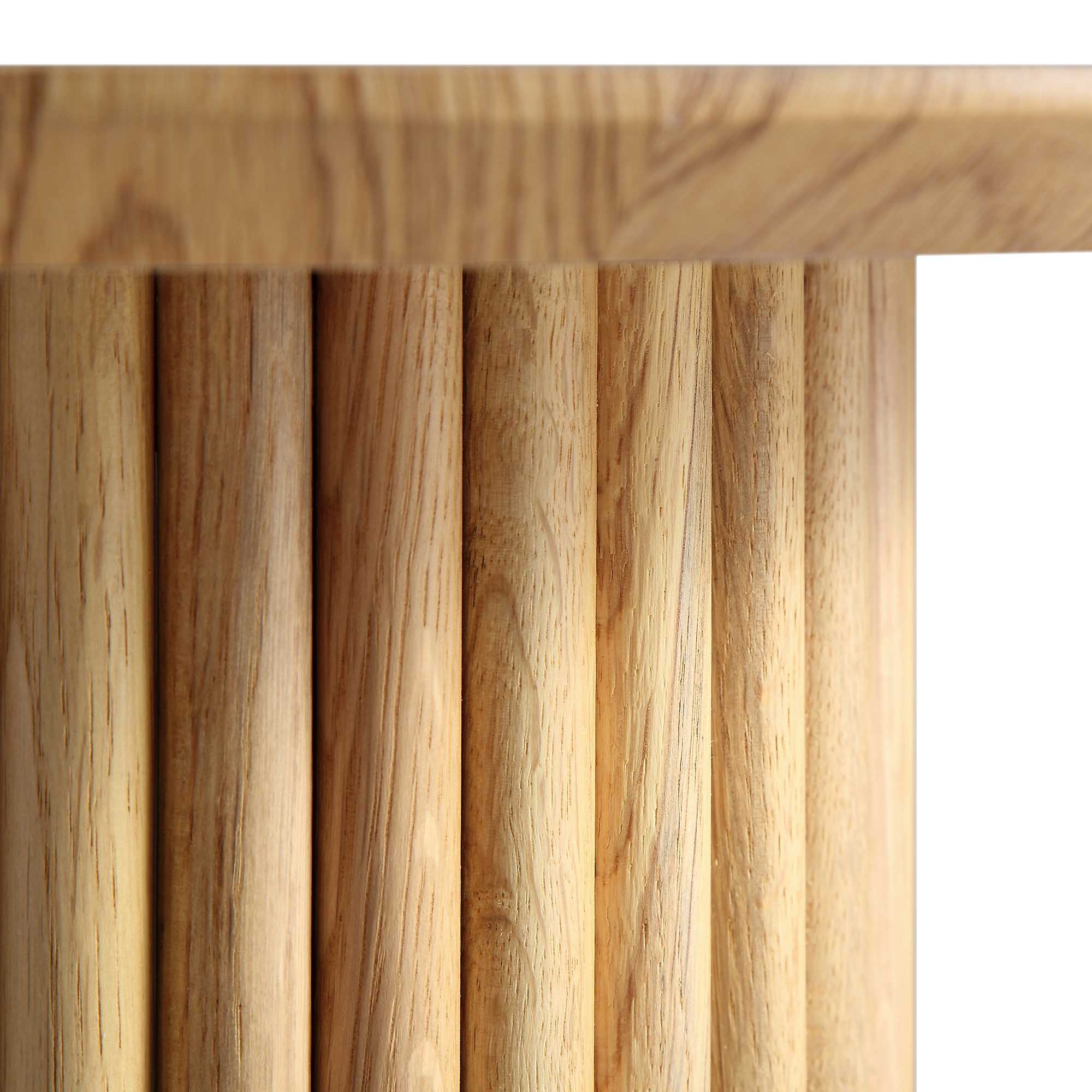 maru oak round side table, oak maru oak round side table, oak