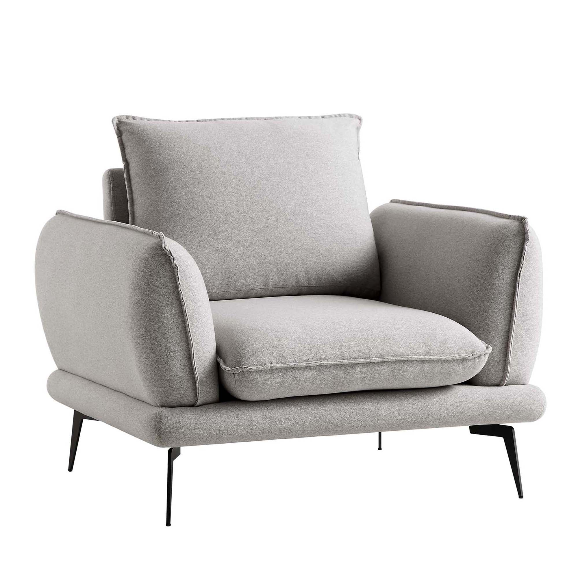 obriel gray marl fabric armchair obriel gray marl fabric armchair