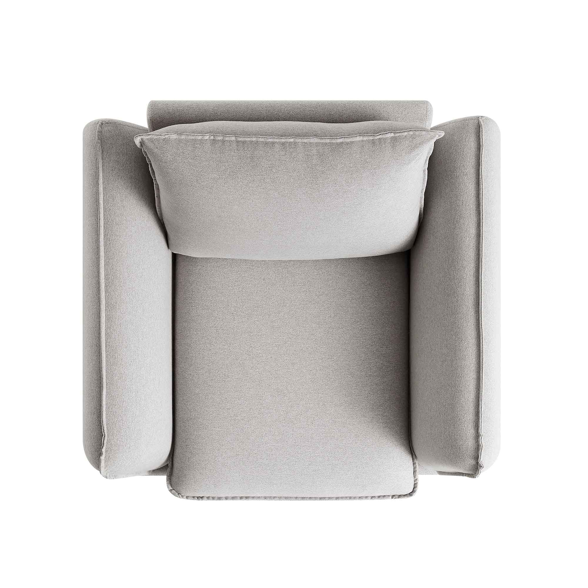 obriel gray marl fabric armchair obriel gray marl fabric armchair