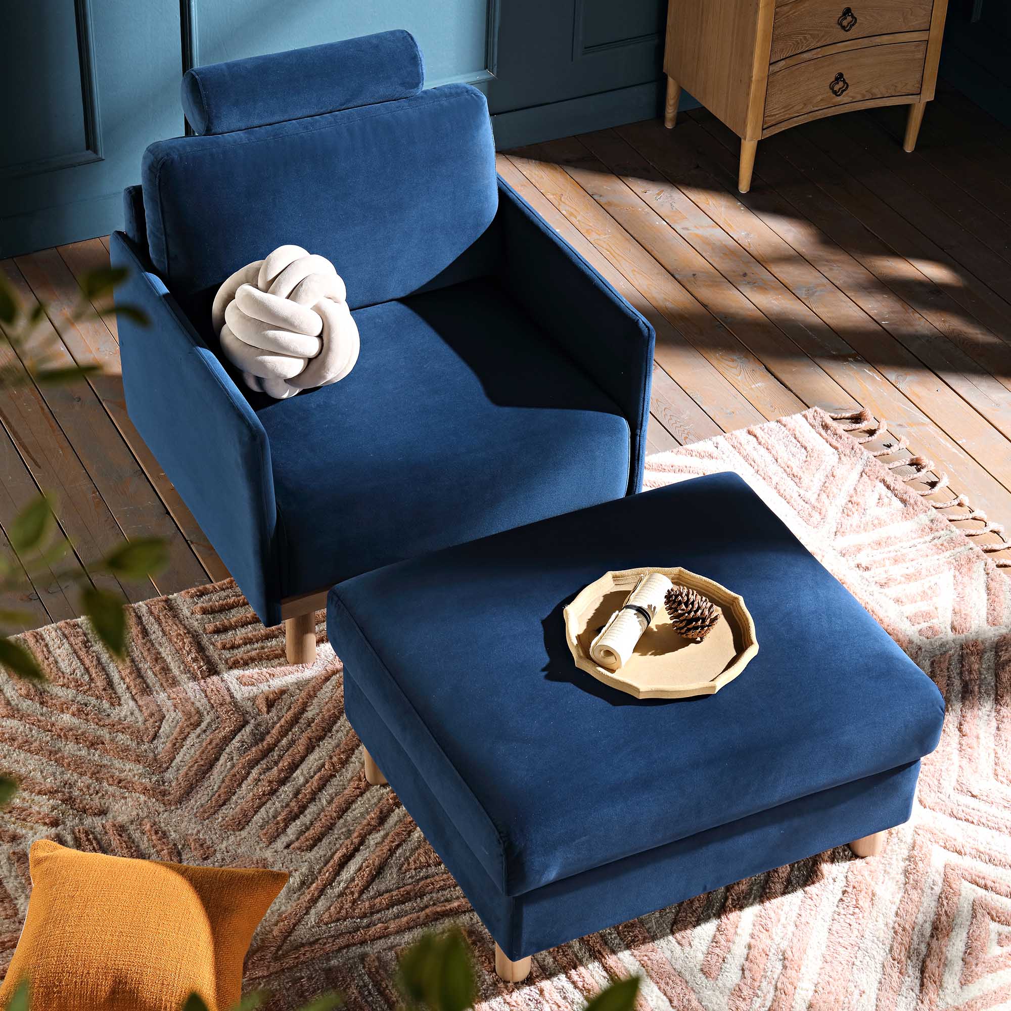 timber navy blue velvet armchair timber navy blue velvet armchair
