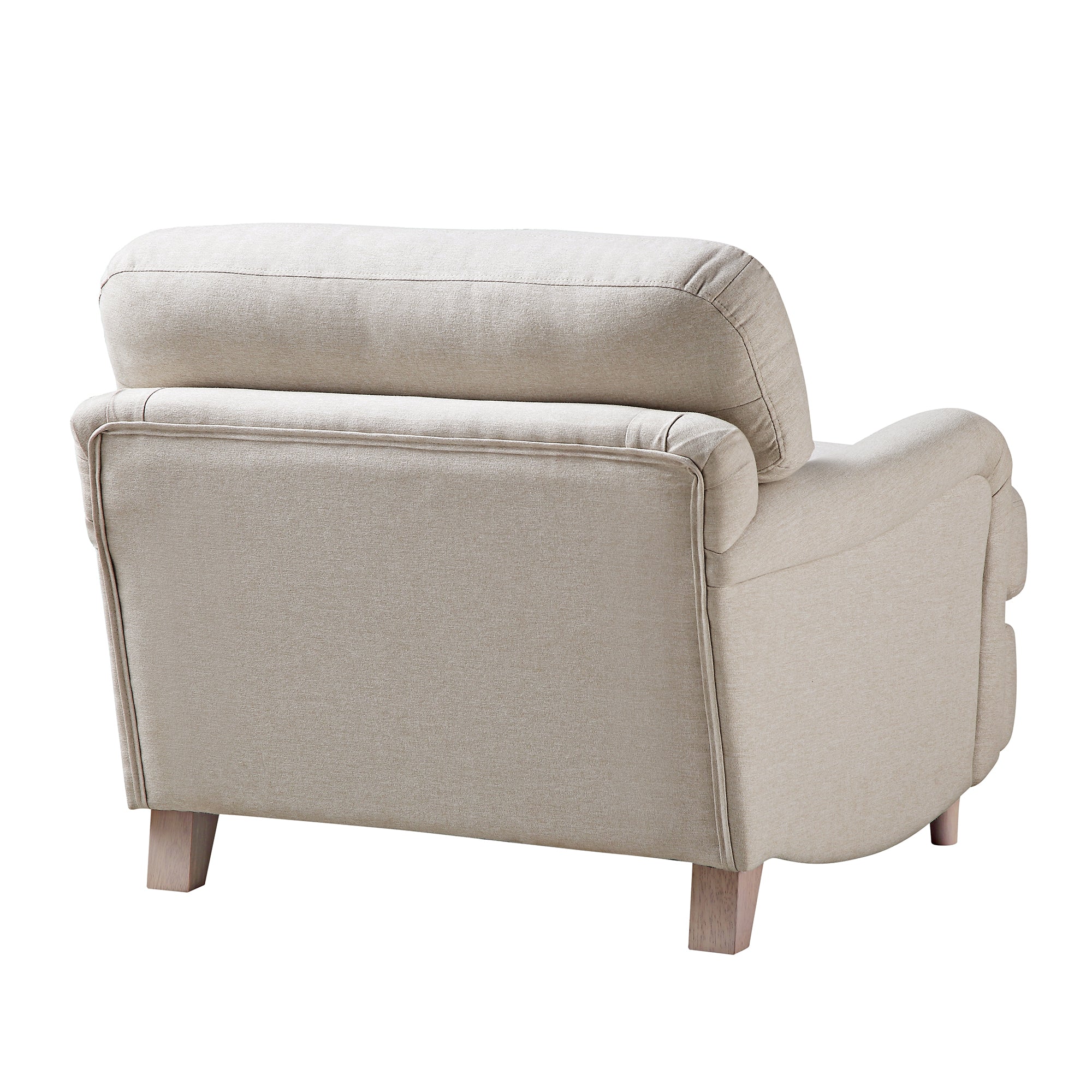 daphnis oatmeal fabric sofa, 1 seater daphnis oatmeal fabric sofa, 1 seater