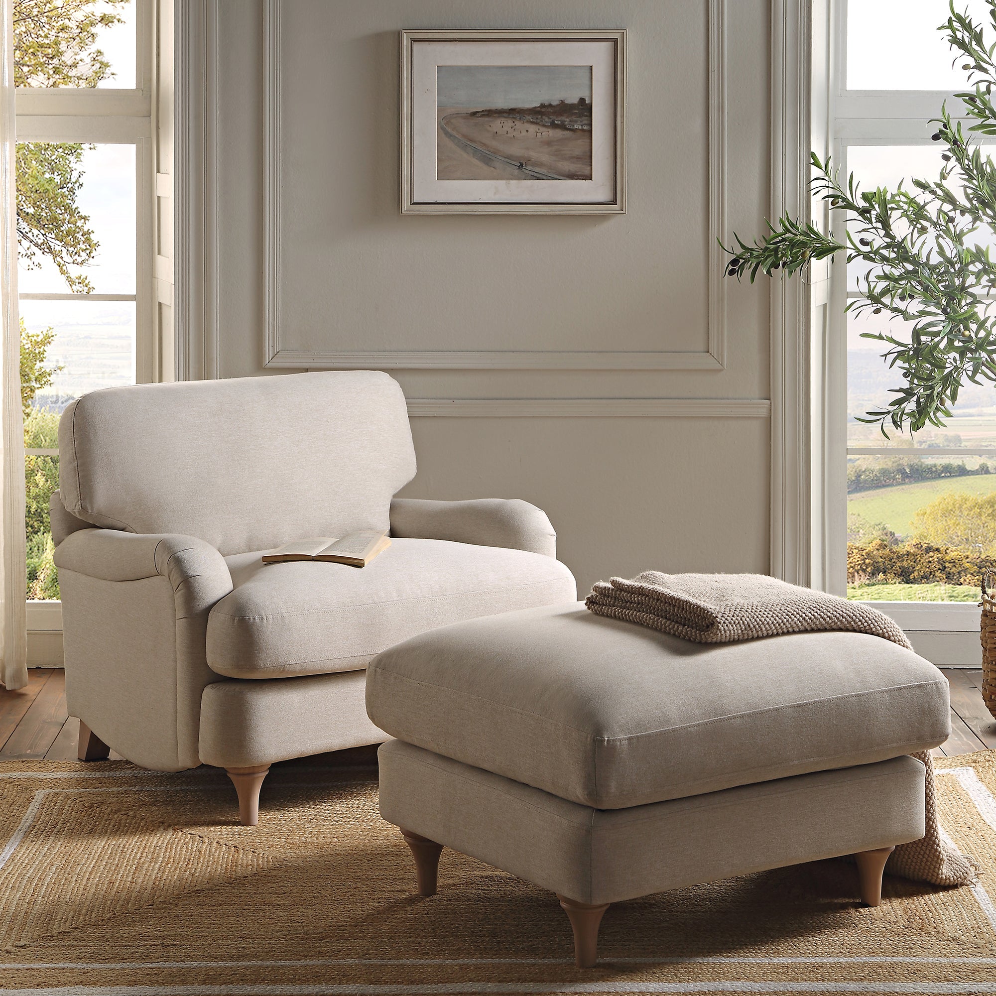 daphnis oatmeal fabric sofa, 1 seater daphnis oatmeal fabric sofa, 1 seater
