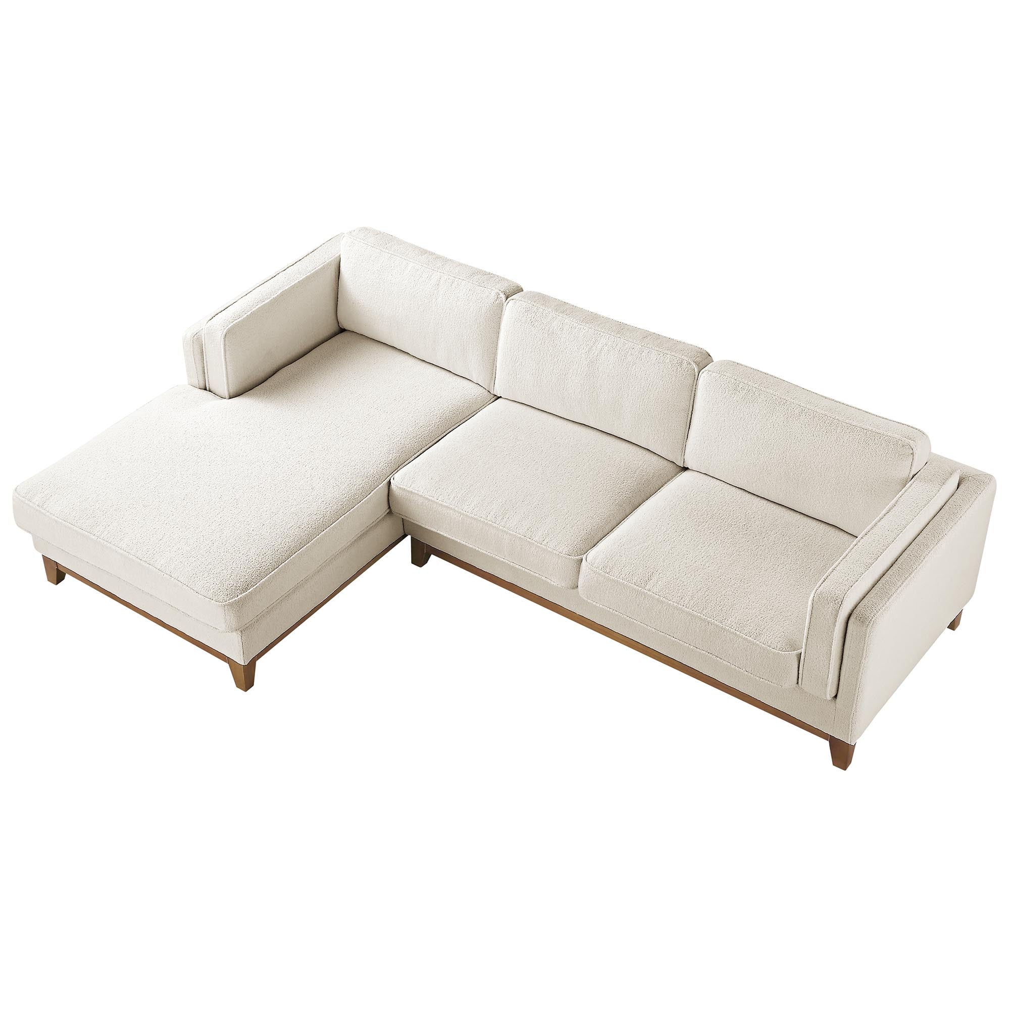 dipley beige boucle fabric sofa, grande chaise sofa left hand facing dipley beige boucle fabric sofa, grande chaise sofa left hand facing