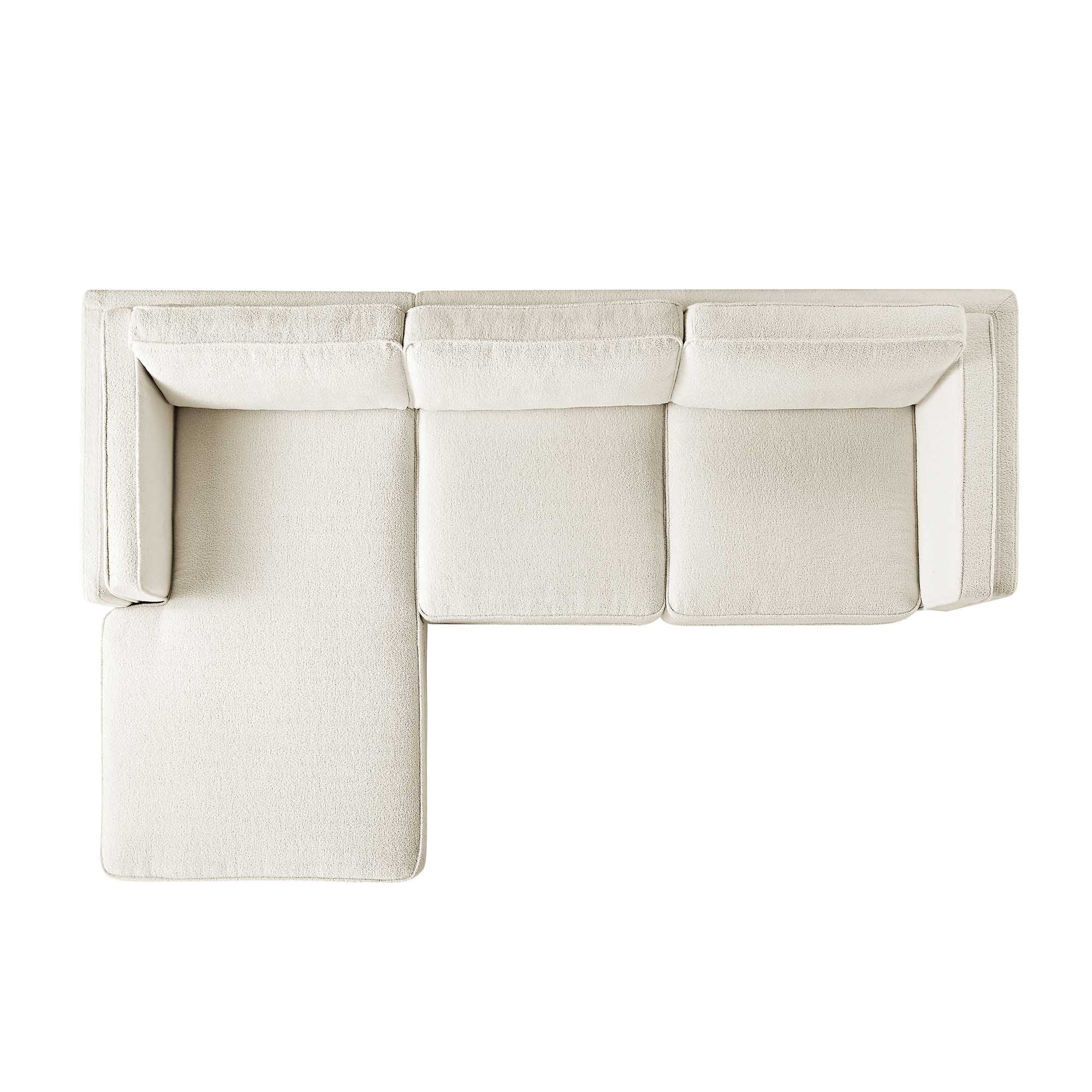 dipley beige boucle fabric sofa, grande chaise sofa left hand facing dipley beige boucle fabric sofa, grande chaise sofa left hand facing
