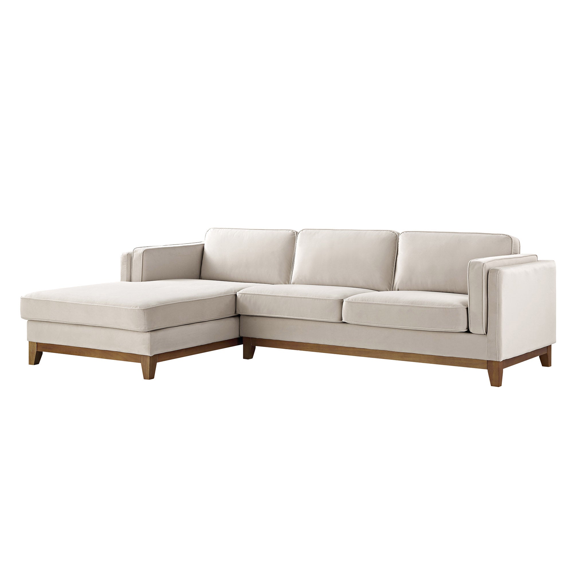 dipley champagne velvet sofa, grande chaise sofa left hand facing dipley champagne velvet sofa, grande chaise sofa left hand facing