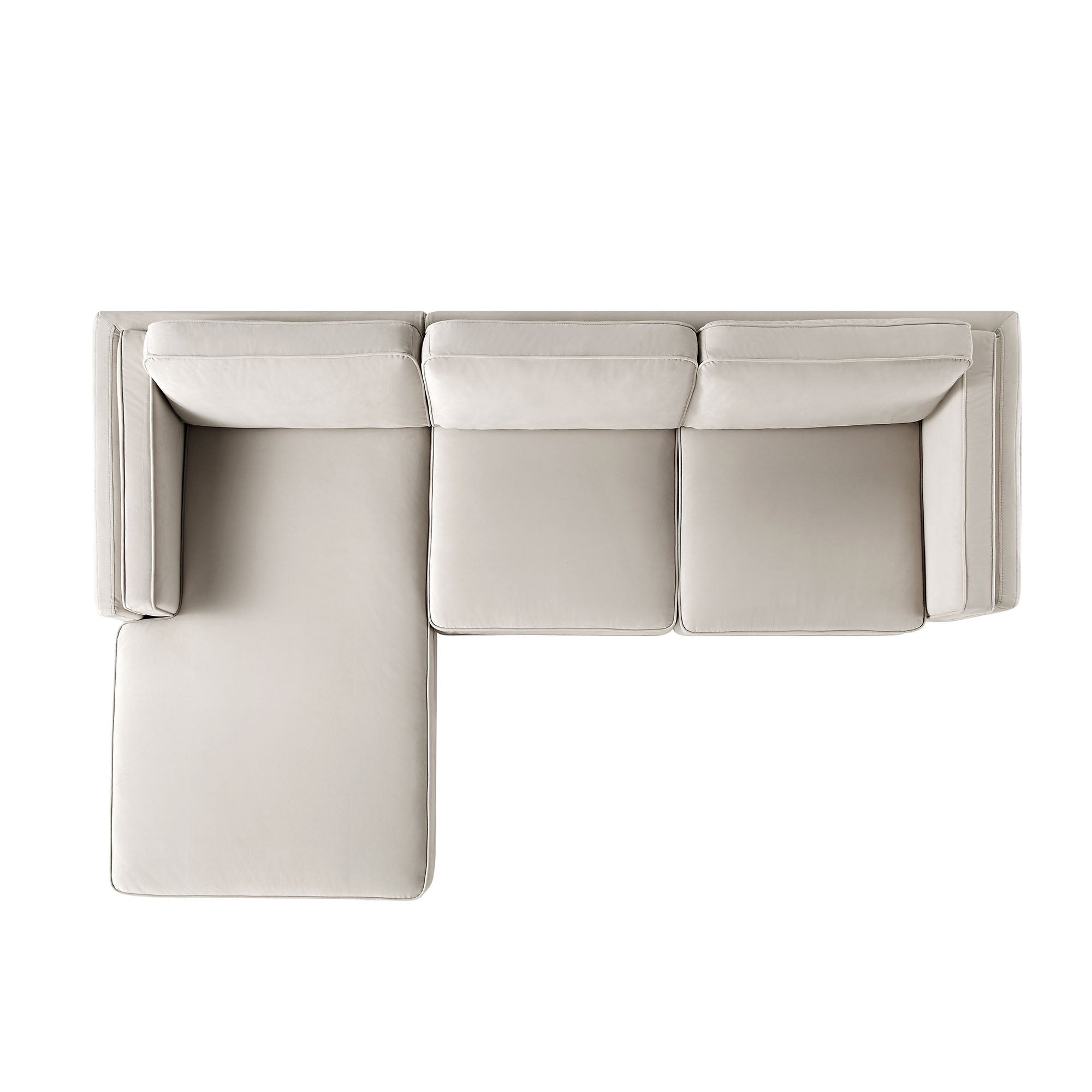 dipley champagne velvet sofa, grande chaise sofa left hand facing dipley champagne velvet sofa, grande chaise sofa left hand facing