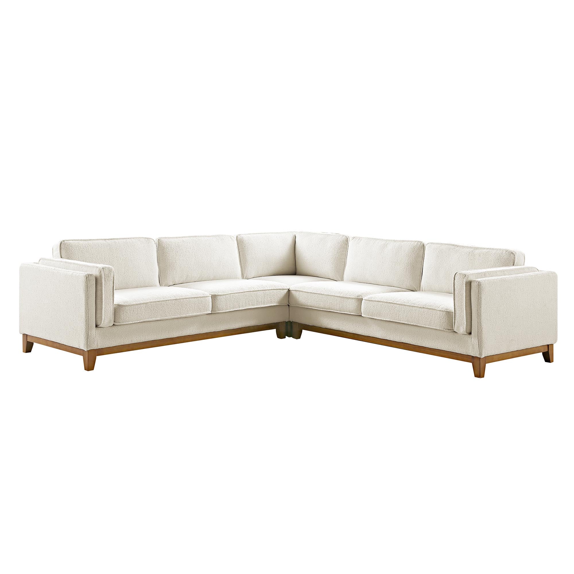 dipley beige boucle fabric grande corner sofa dipley beige boucle fabric grande corner sofa