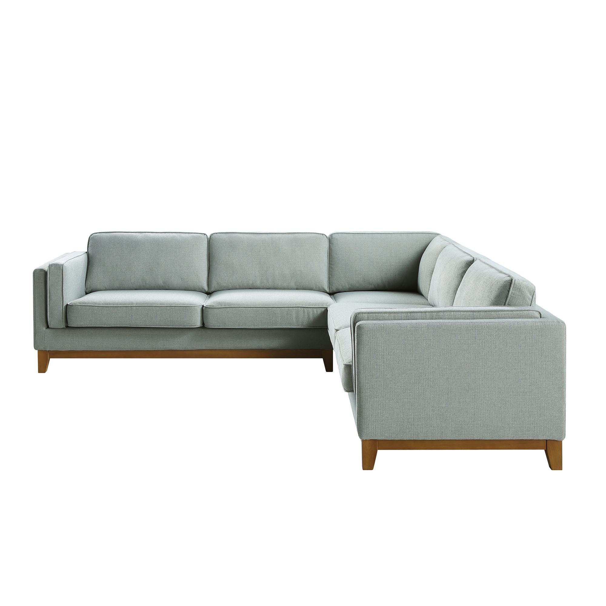 dipley sage woven fabric grande corner sofa dipley sage woven fabric grande corner sofa