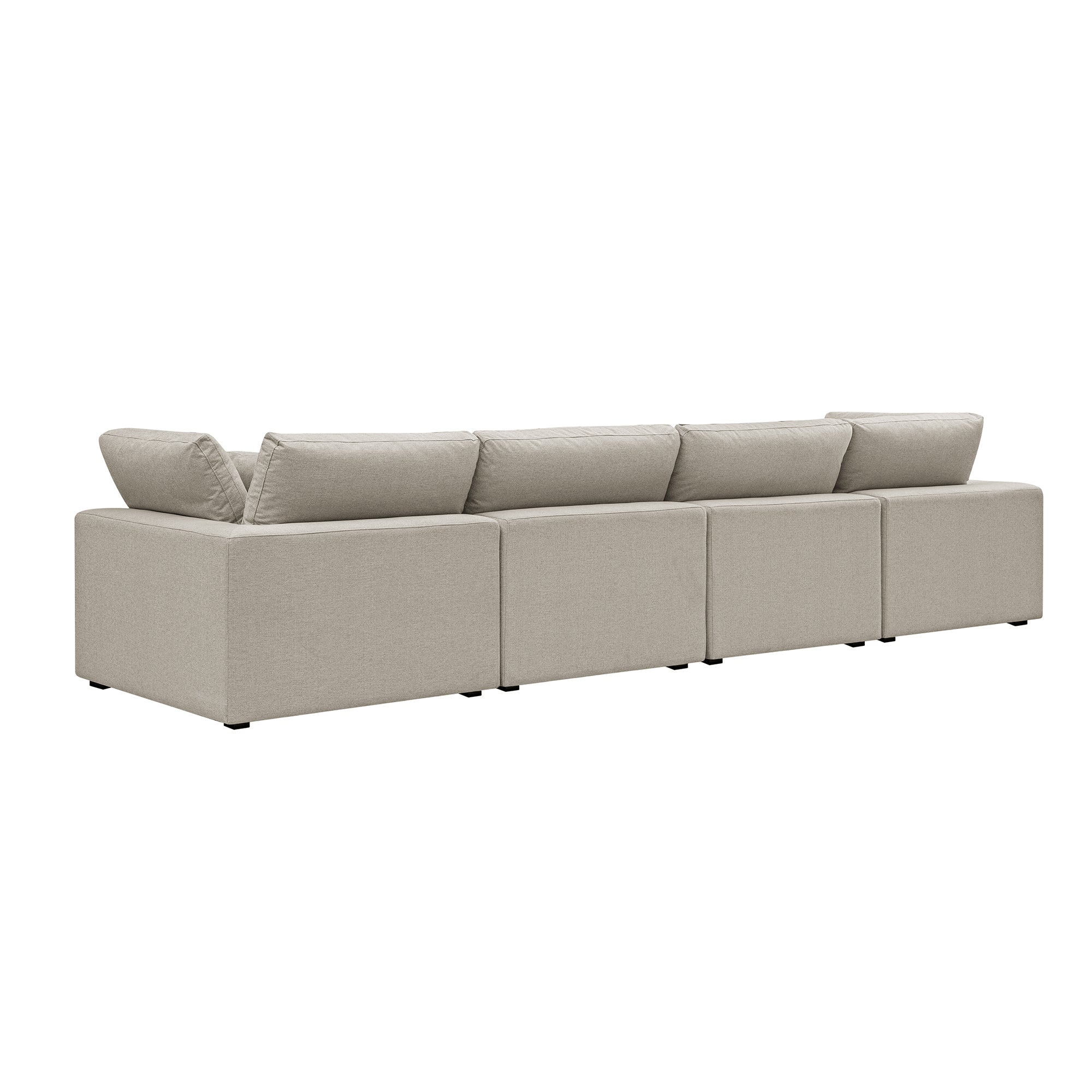 lutyens oatmeal weave fabric sectional sofa, 4 piece lutyens oatmeal weave fabric sectional sofa, 4 piece
