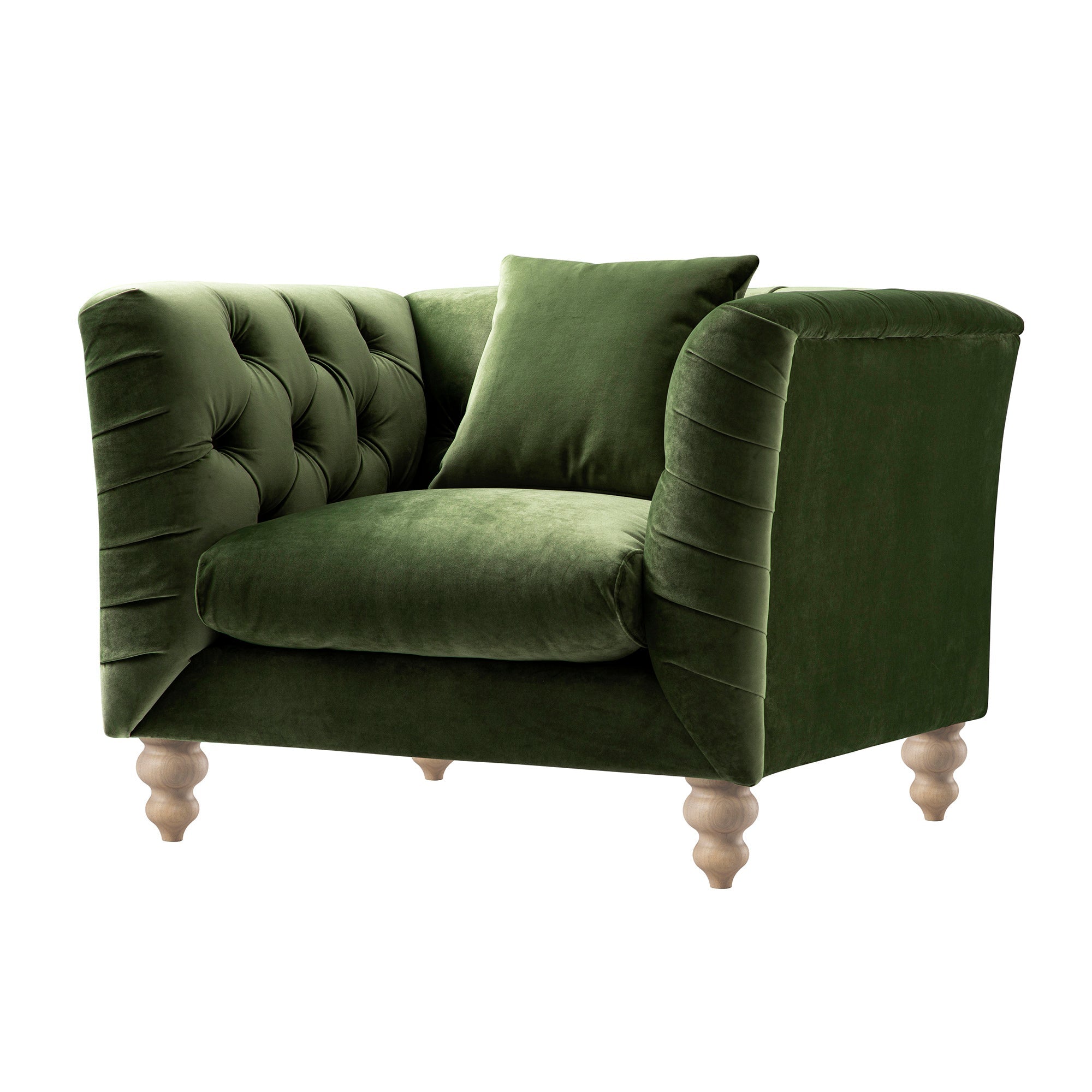 ashby chesterfield armchair, fern green velvet ashby chesterfield armchair, fern green velvet