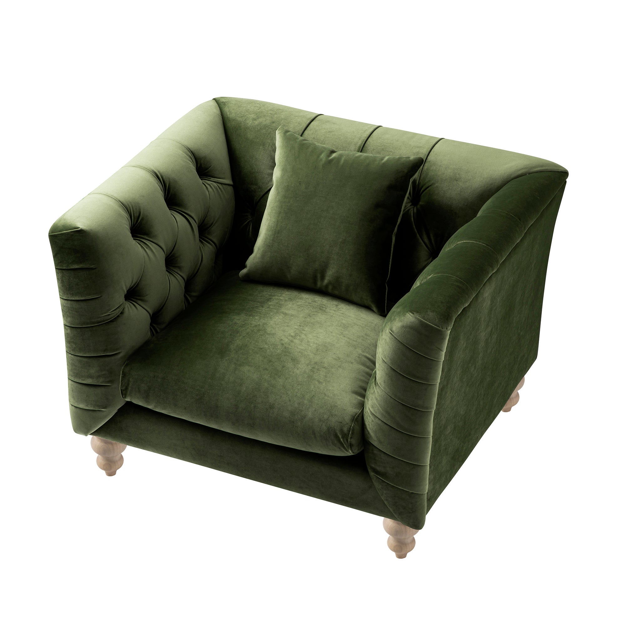 ashby chesterfield armchair, fern green velvet ashby chesterfield armchair, fern green velvet