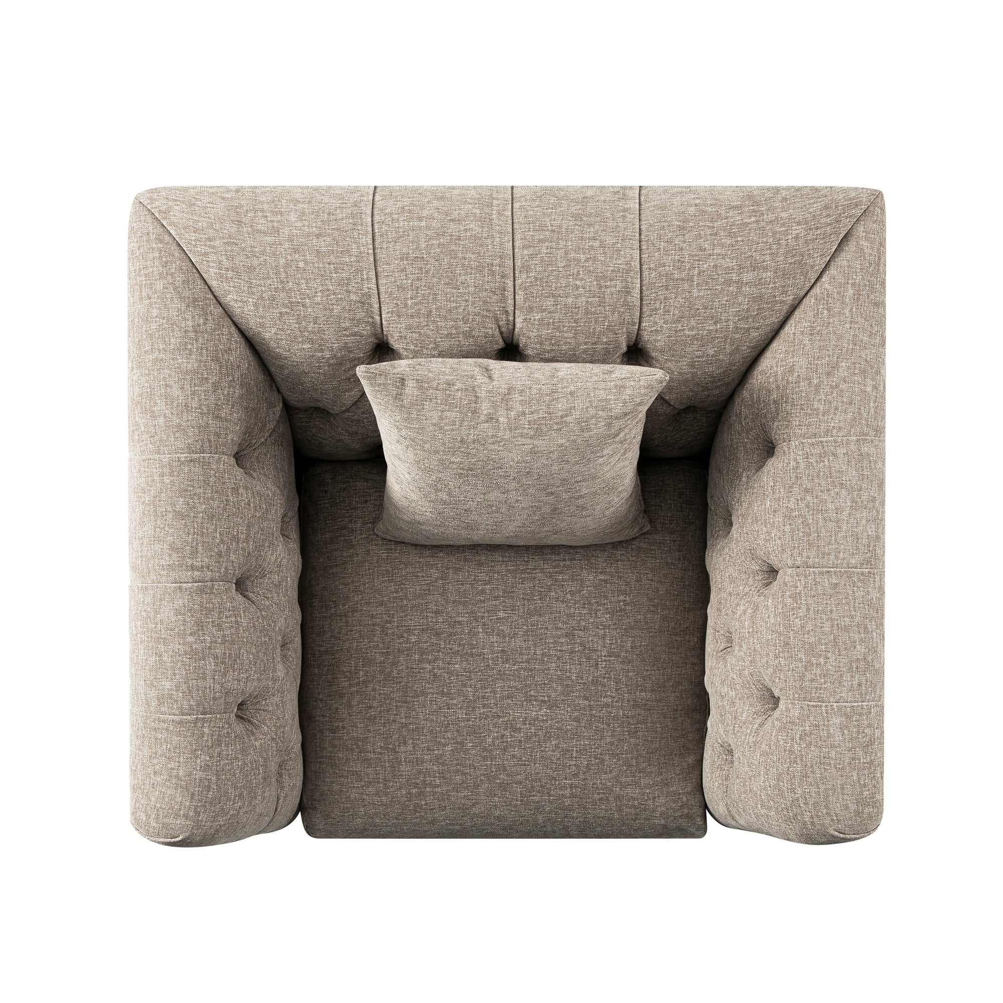 ashby chesterfield armchair, taupe chenille ashby chesterfield armchair, taupe chenille