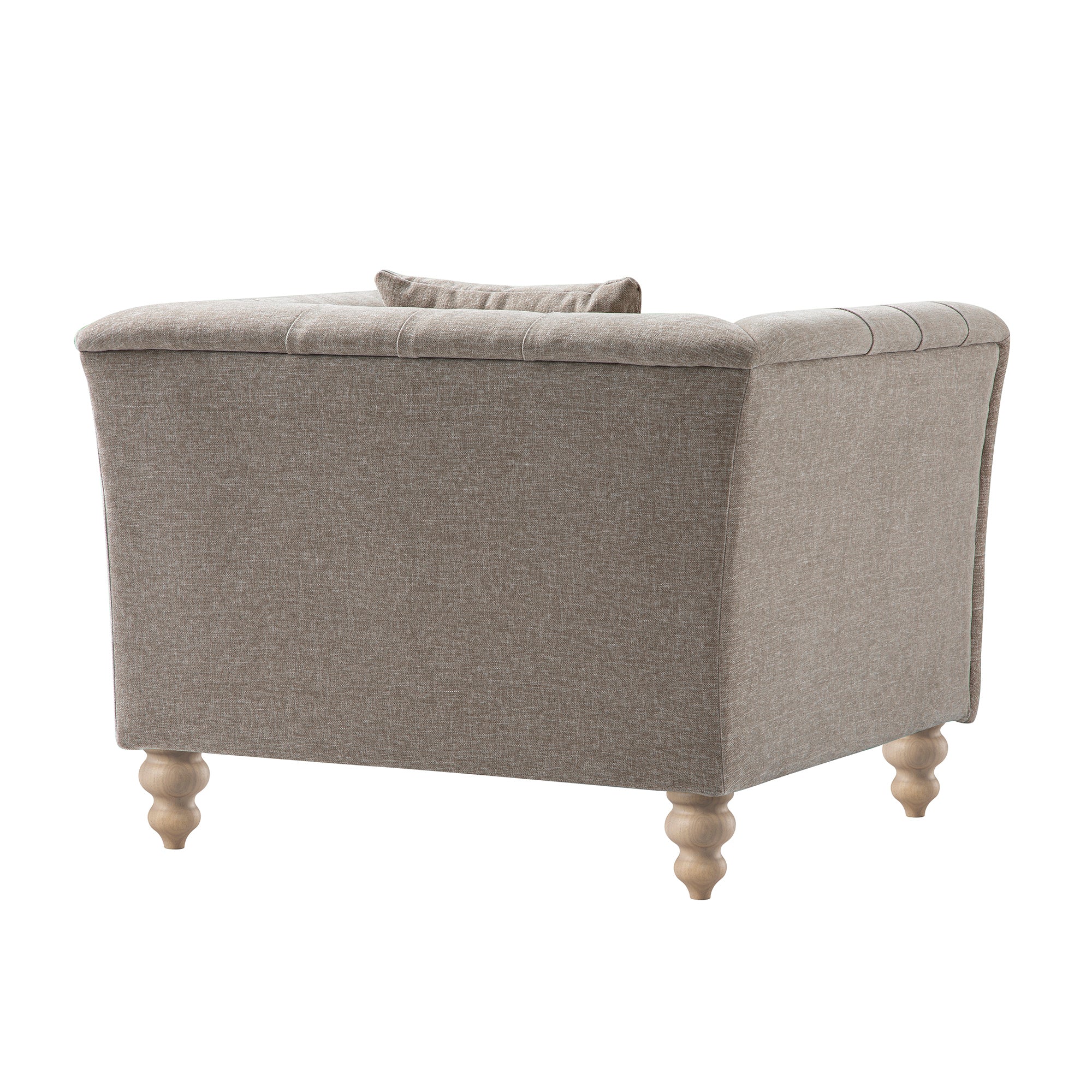 ashby chesterfield armchair, taupe chenille ashby chesterfield armchair, taupe chenille