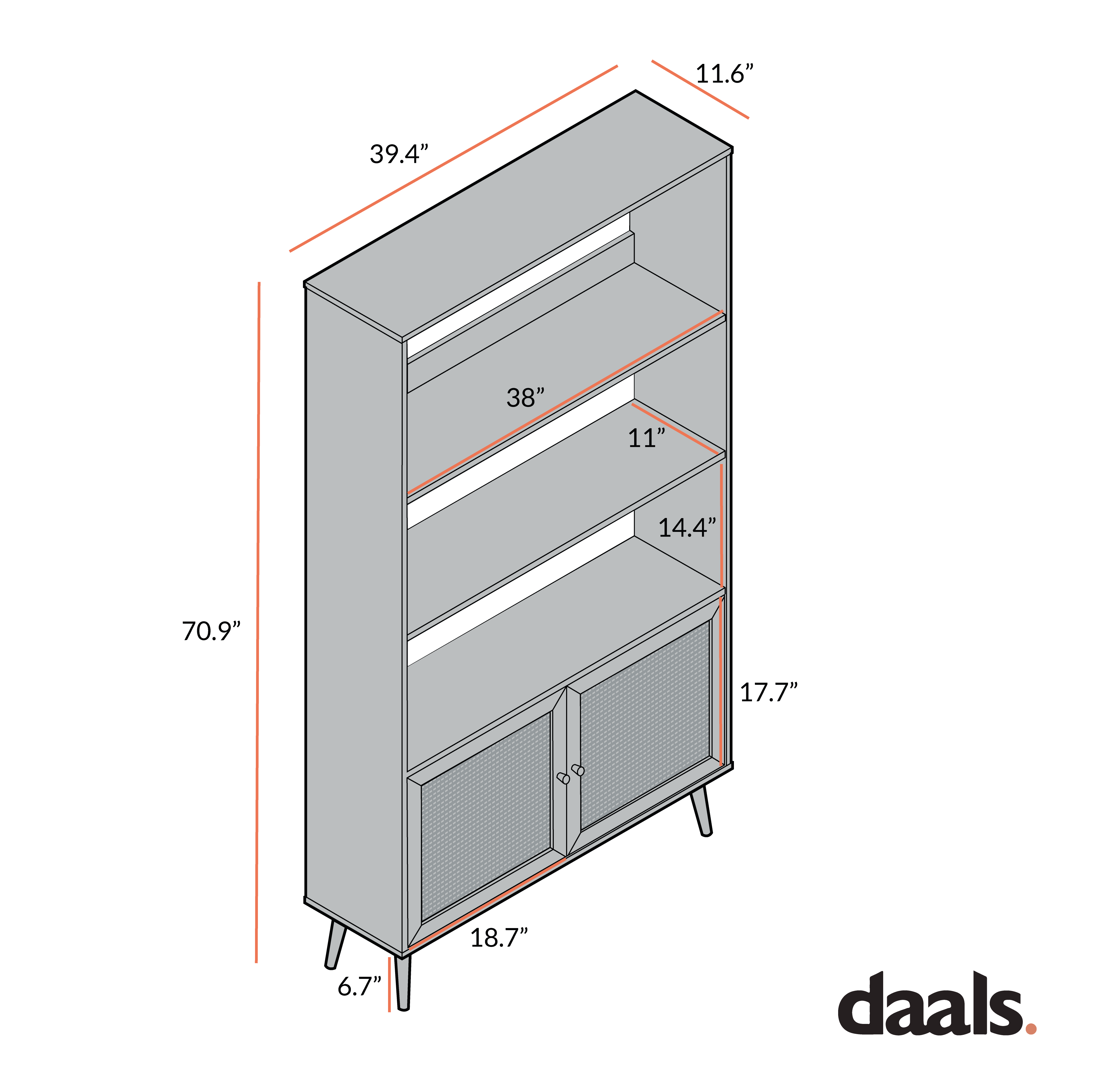 frances woven rattan bookcase with doors, natural frances woven rattan bookcase with doors, natural