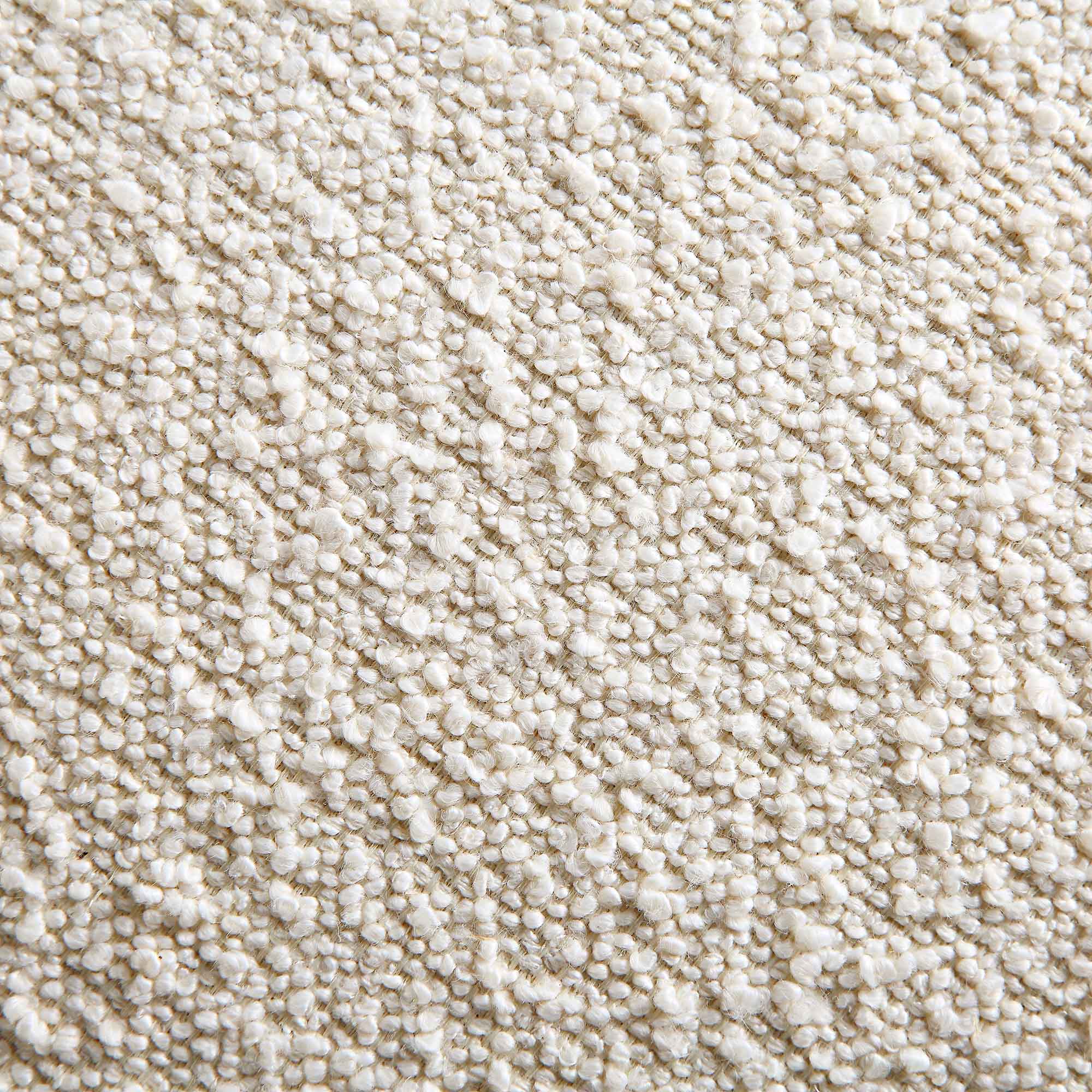 amboise armchair with ball cushion, ecru boucle amboise armchair with ball cushion, ecru boucle