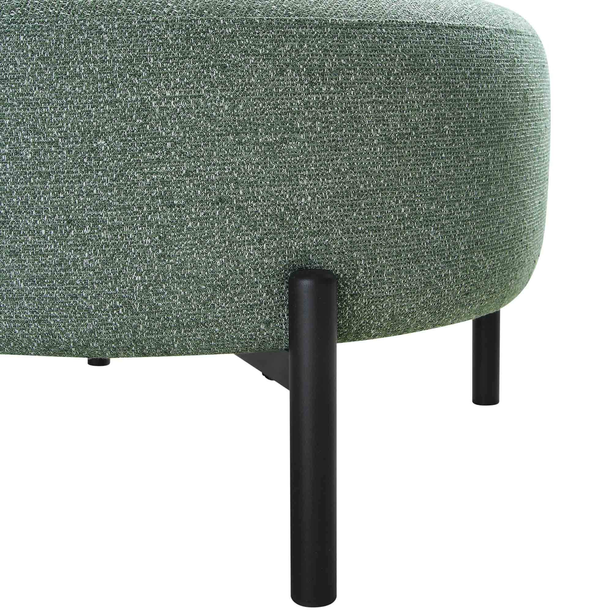 amboise armchair with ball cushion, spruce green textured fabric amboise armchair with ball cushion, spruce green textured fabric