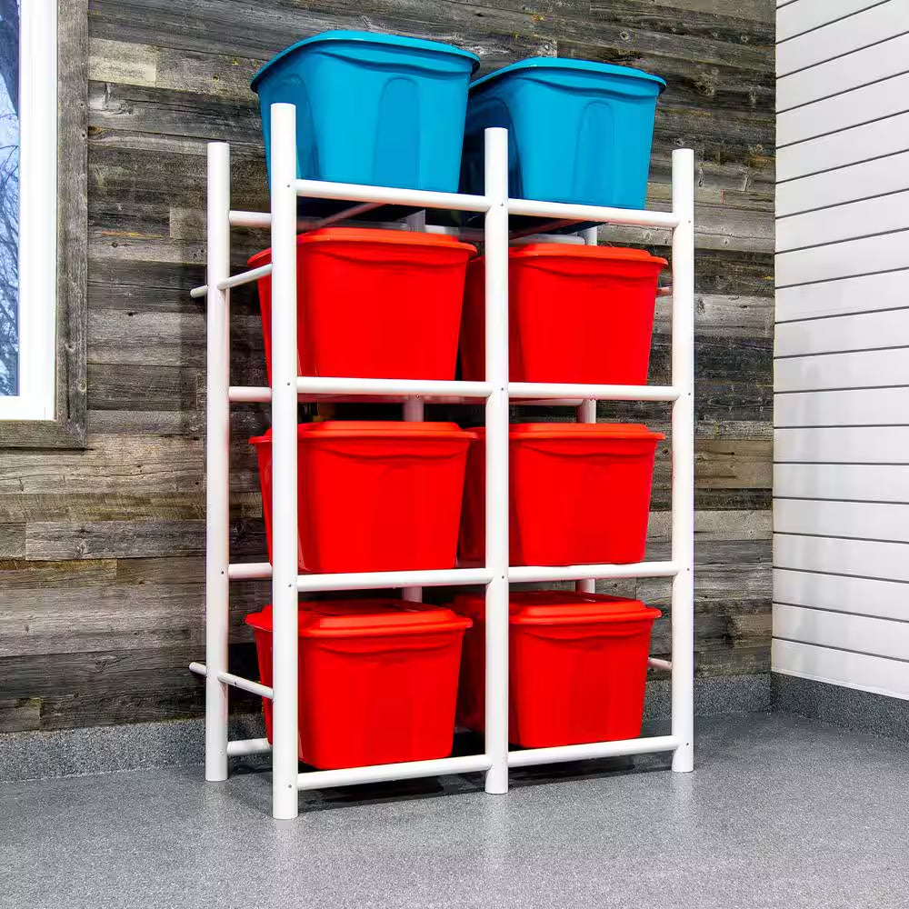 32 gal. bin warehouse rack 8 tote 32 gal. bin warehouse rack 8 tote