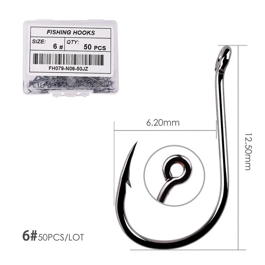 50pcs / 20pcs / box circle carp eyed fishing hook size 2 22# ring eye japan fishhooks fishing hooks single jig fish hook tackle 50pcs / 20pcs / box circle carp eyed fishing hook size 2 22# ring eye japan fishhooks fishing hooks single jig fish hook tackle