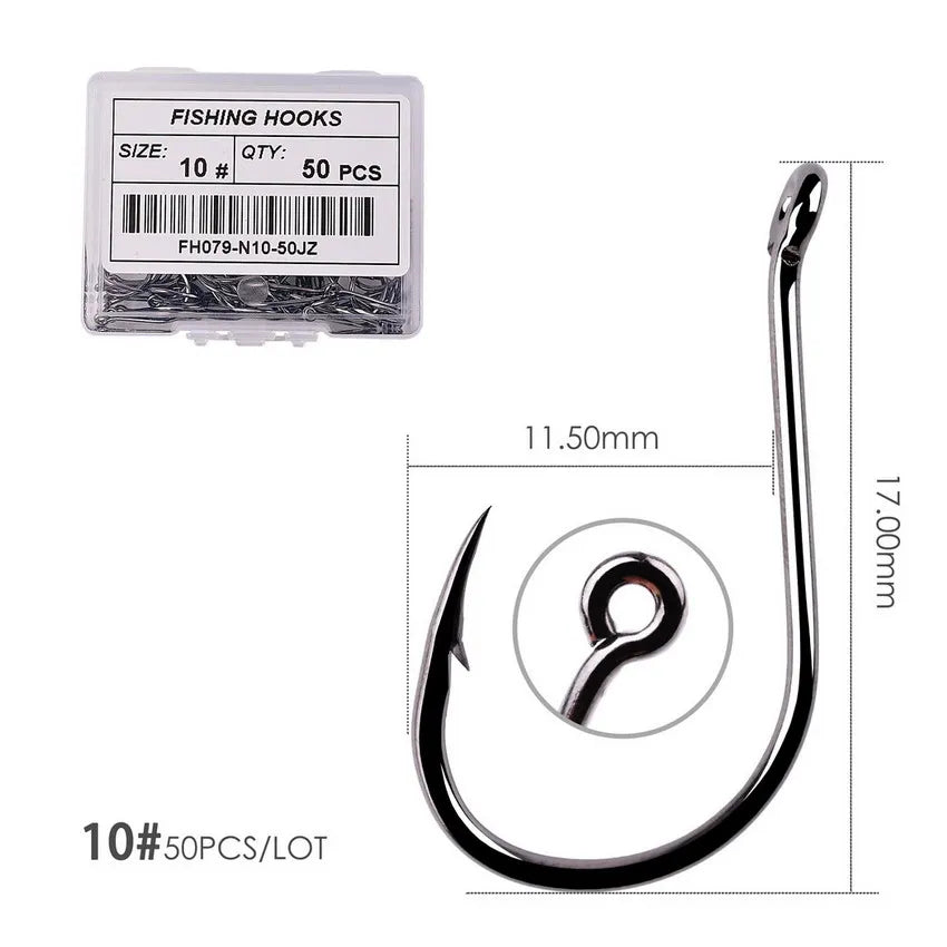 50pcs / 20pcs / box circle carp eyed fishing hook size 2 22# ring eye japan fishhooks fishing hooks single jig fish hook tackle 50pcs / 20pcs / box circle carp eyed fishing hook size 2 22# ring eye japan fishhooks fishing hooks single jig fish hook tackle