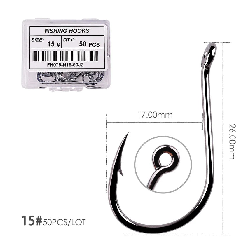 50pcs / 20pcs / box circle carp eyed fishing hook size 2 22# ring eye japan fishhooks fishing hooks single jig fish hook tackle 50pcs / 20pcs / box circle carp eyed fishing hook size 2 22# ring eye japan fishhooks fishing hooks single jig fish hook tackle