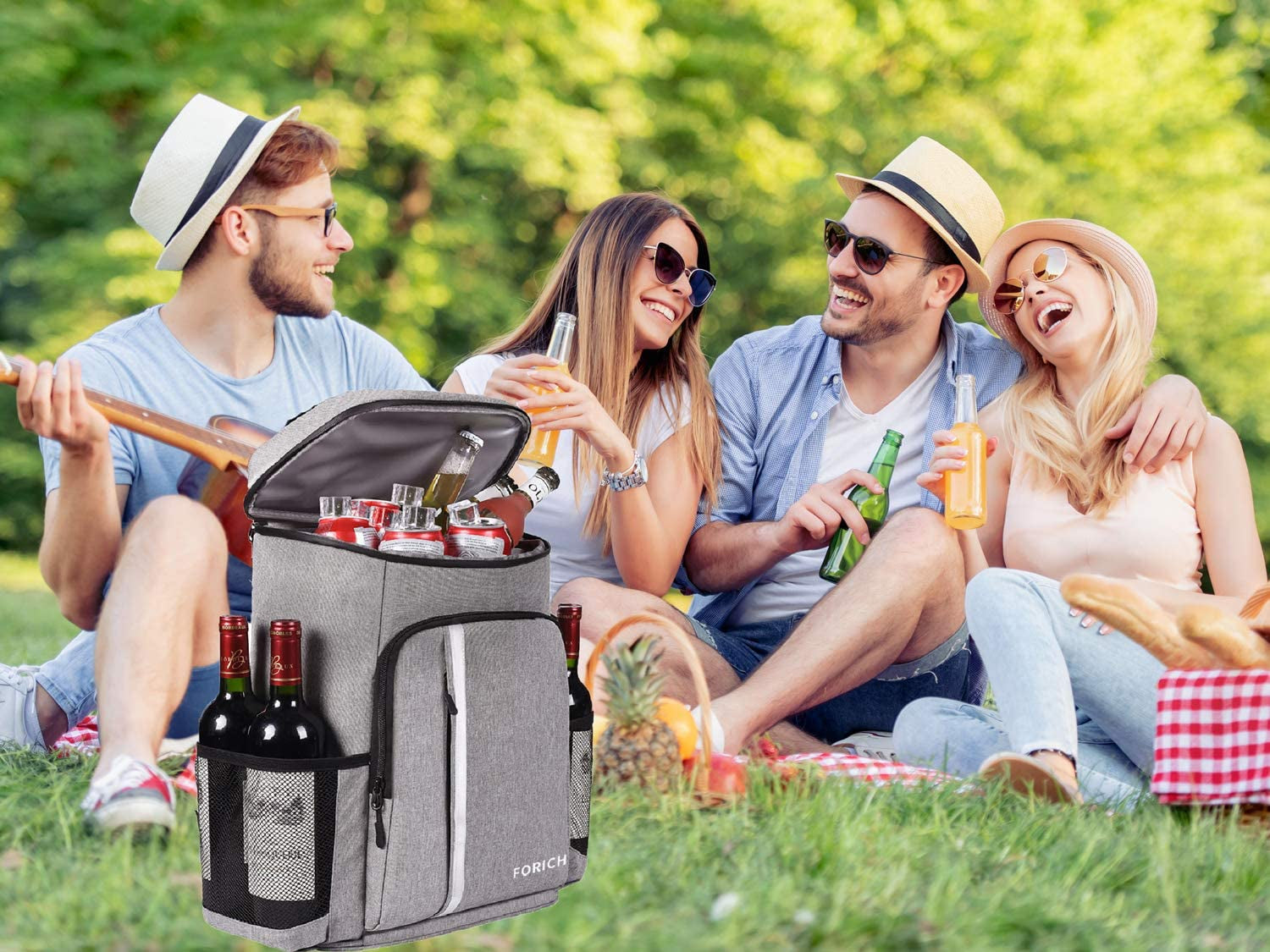 backpack cooler leakproof insulated waterproof backpack cooler bag, lightweight soft beach cooler backpack for men women to work lunch picnics camping hiking, 30 cans backpack cooler leakproof insulated waterproof backpack cooler bag, lightweight soft beach cooler backpack for men women to work lunch picnics camping hiking, 30 cans
