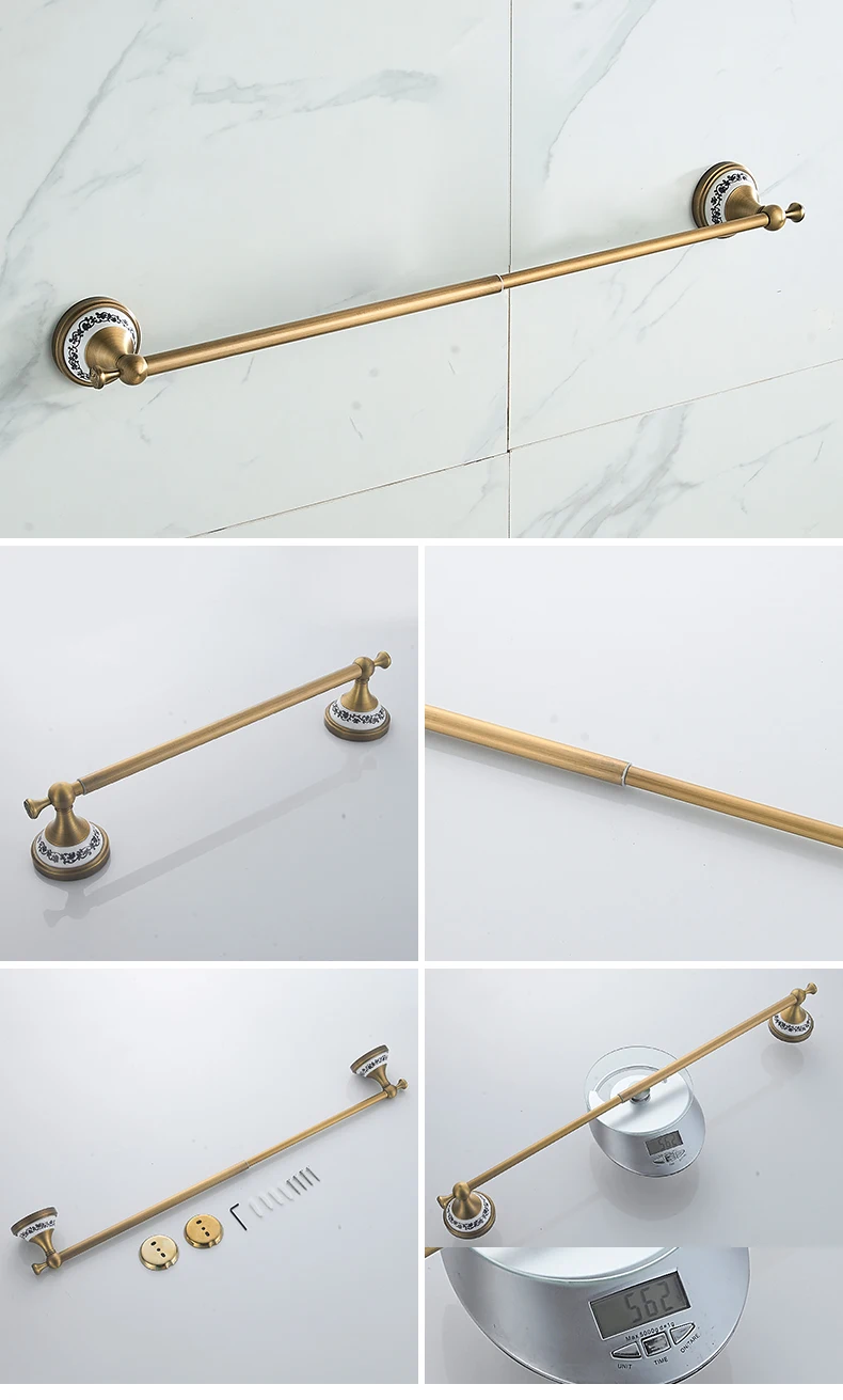 Antique Bronze Bathroom Accessories Sets Towel Shelf Towel Holder Toilet Paper Holder Rove Hook Ceramic Bathroom Products EL3100 S7370db60fb1d4fe0acc4dc1a8199c89aq