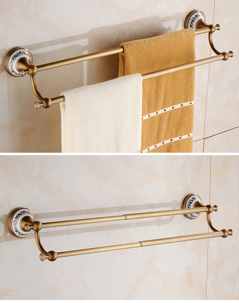 Antique Bronze Bathroom Accessories Sets Towel Shelf Towel Holder Toilet Paper Holder Rove Hook Ceramic Bathroom Products EL3100 S7c0db109149a493a91229cd1464103e6D