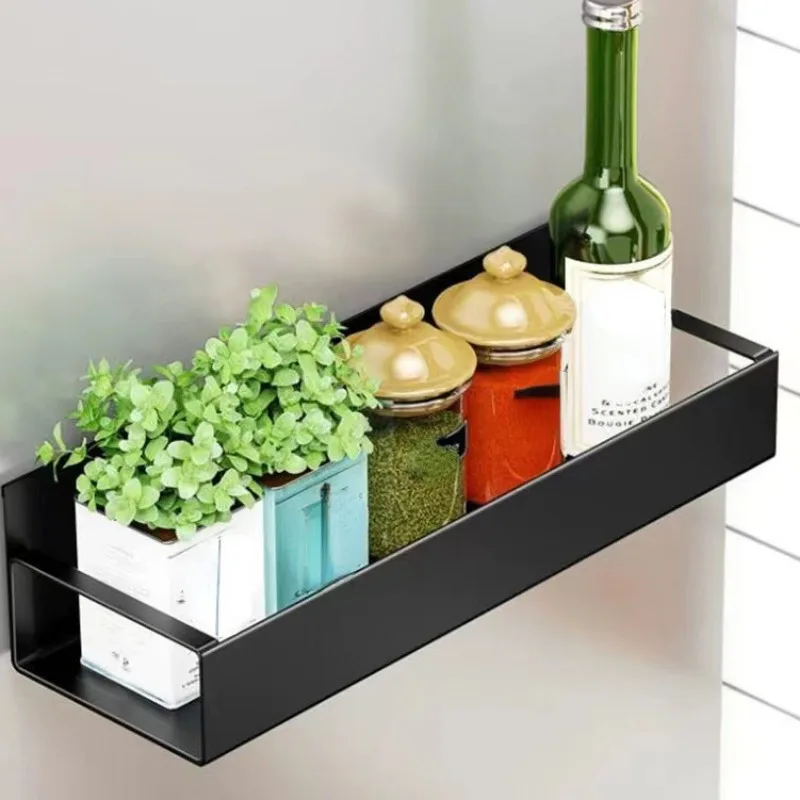 2Pcs Magnetic Storage Shelf Household Kitchen Refrigerator Washing Machine Side Hanging Storage Rack, Multifunctional Storage S8f8fc260f9964b1faa8341f683da4392Z