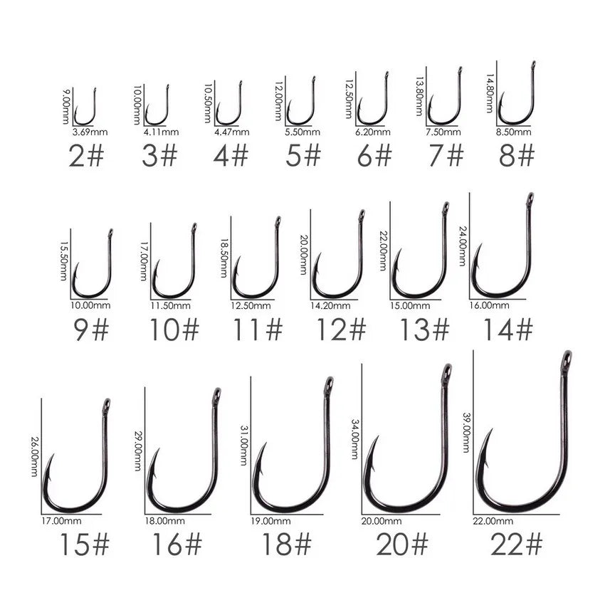50pcs / 20pcs / box circle carp eyed fishing hook size 2 22# ring eye japan fishhooks fishing hooks single jig fish hook tackle 50pcs / 20pcs / box circle carp eyed fishing hook size 2 22# ring eye japan fishhooks fishing hooks single jig fish hook tackle
