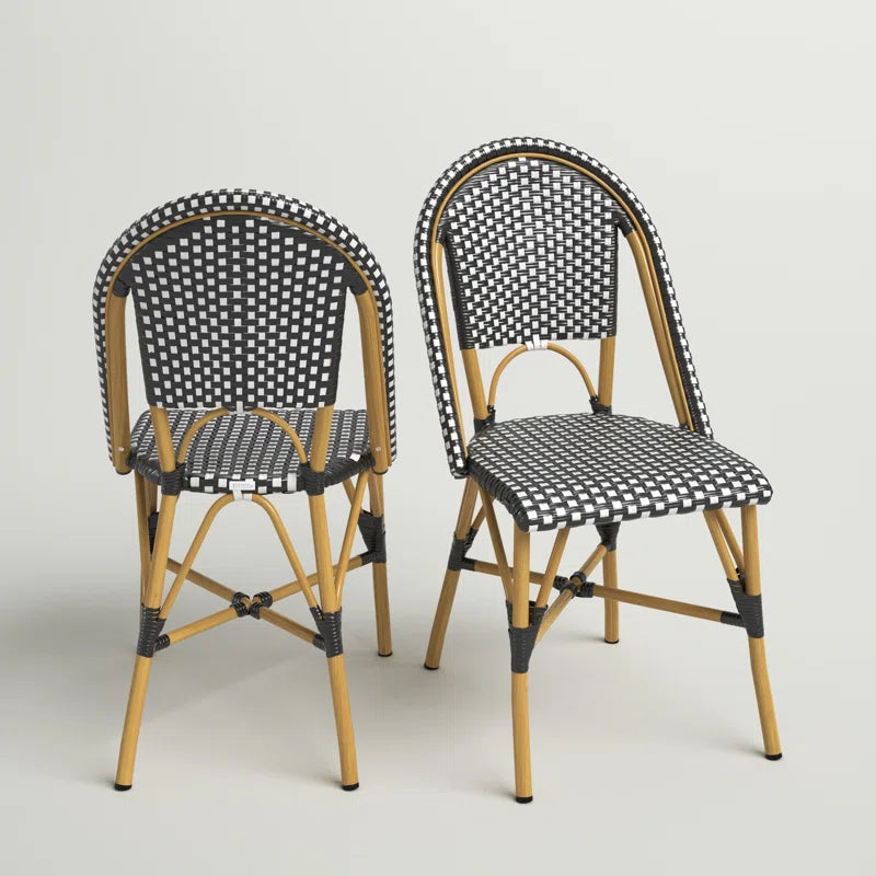 casidy wicker premium all weather wicker outdoor dining side chair casidy wicker premium all weather wicker outdoor dining side chair