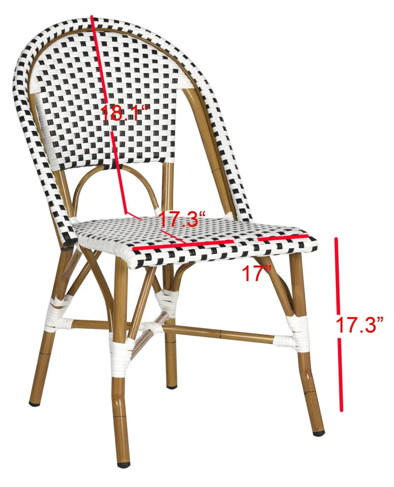 casidy wicker premium all weather wicker outdoor dining side chair casidy wicker premium all weather wicker outdoor dining side chair