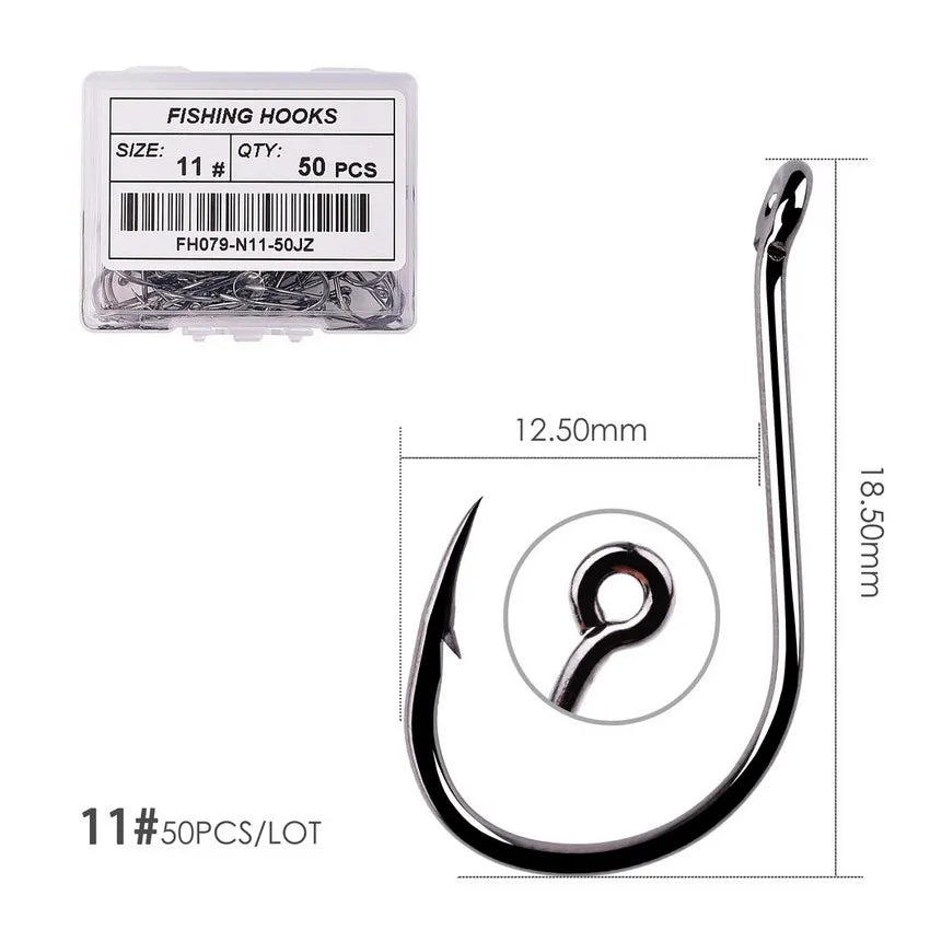 50pcs / 20pcs / box circle carp eyed fishing hook size 2 22# ring eye japan fishhooks fishing hooks single jig fish hook tackle 50pcs / 20pcs / box circle carp eyed fishing hook size 2 22# ring eye japan fishhooks fishing hooks single jig fish hook tackle