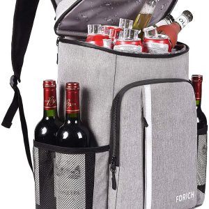 backpack cooler leakproof insulated waterproof backpack cooler bag, lightweight soft beach cooler backpack for men women to work lunch picnics camping hiking, 30 cans