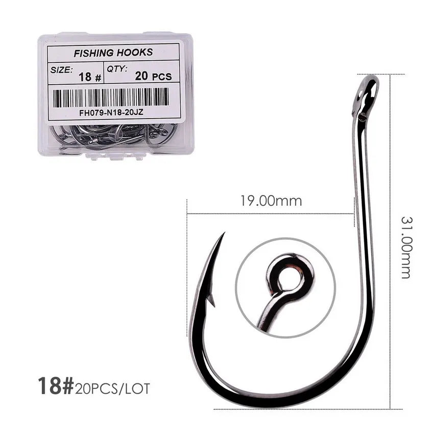 50pcs / 20pcs / box circle carp eyed fishing hook size 2 22# ring eye japan fishhooks fishing hooks single jig fish hook tackle 50pcs / 20pcs / box circle carp eyed fishing hook size 2 22# ring eye japan fishhooks fishing hooks single jig fish hook tackle