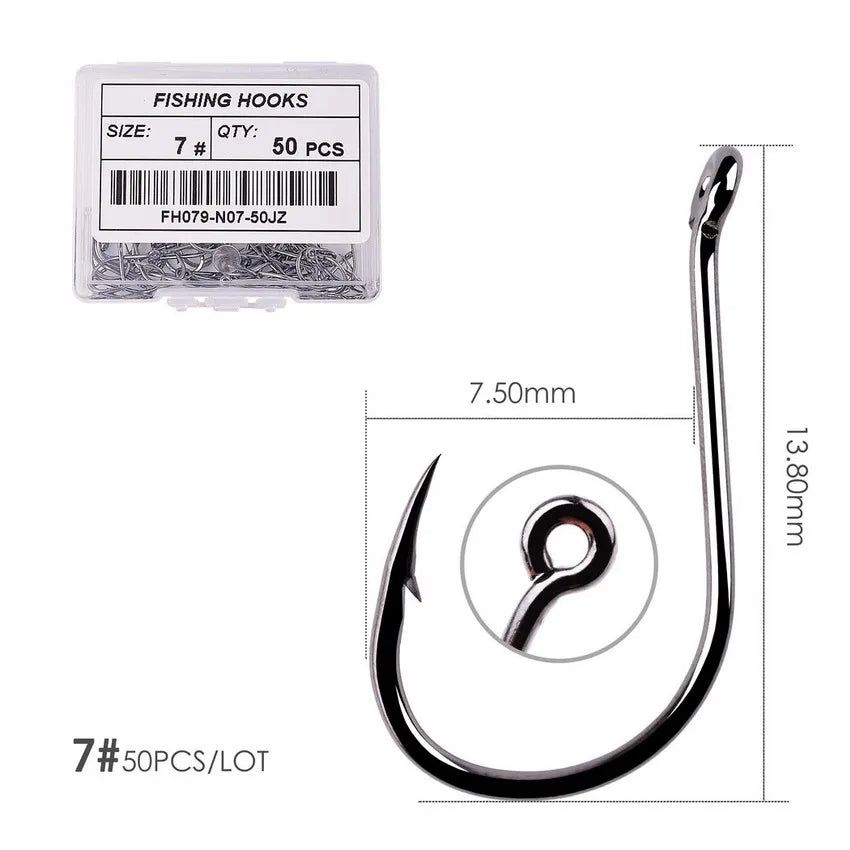 50pcs / 20pcs / box circle carp eyed fishing hook size 2 22# ring eye japan fishhooks fishing hooks single jig fish hook tackle 50pcs / 20pcs / box circle carp eyed fishing hook size 2 22# ring eye japan fishhooks fishing hooks single jig fish hook tackle