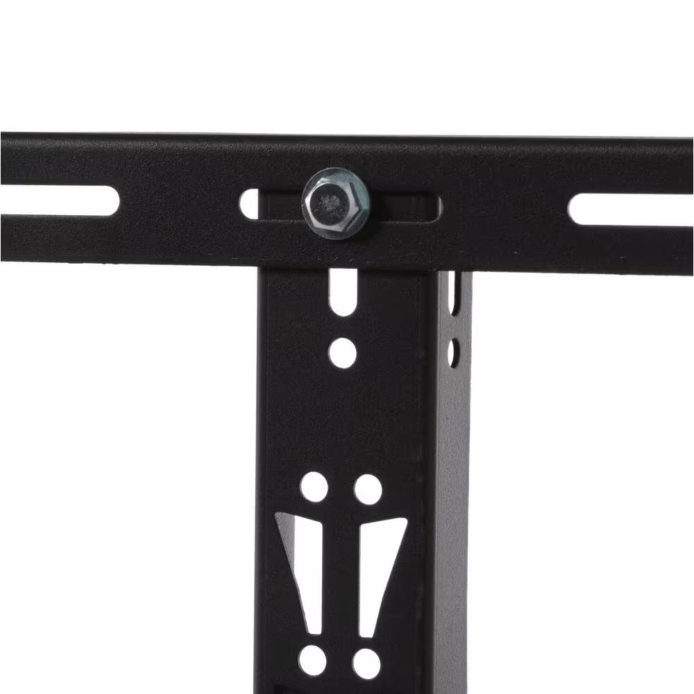 97.5 in. w x 43.75 in. h x 32 in. d adjustable height metal heavy duty overhead garage storage rack in black 97.5 in. w x 43.75 in. h x 32 in. d adjustable height metal heavy duty overhead garage storage rack in black