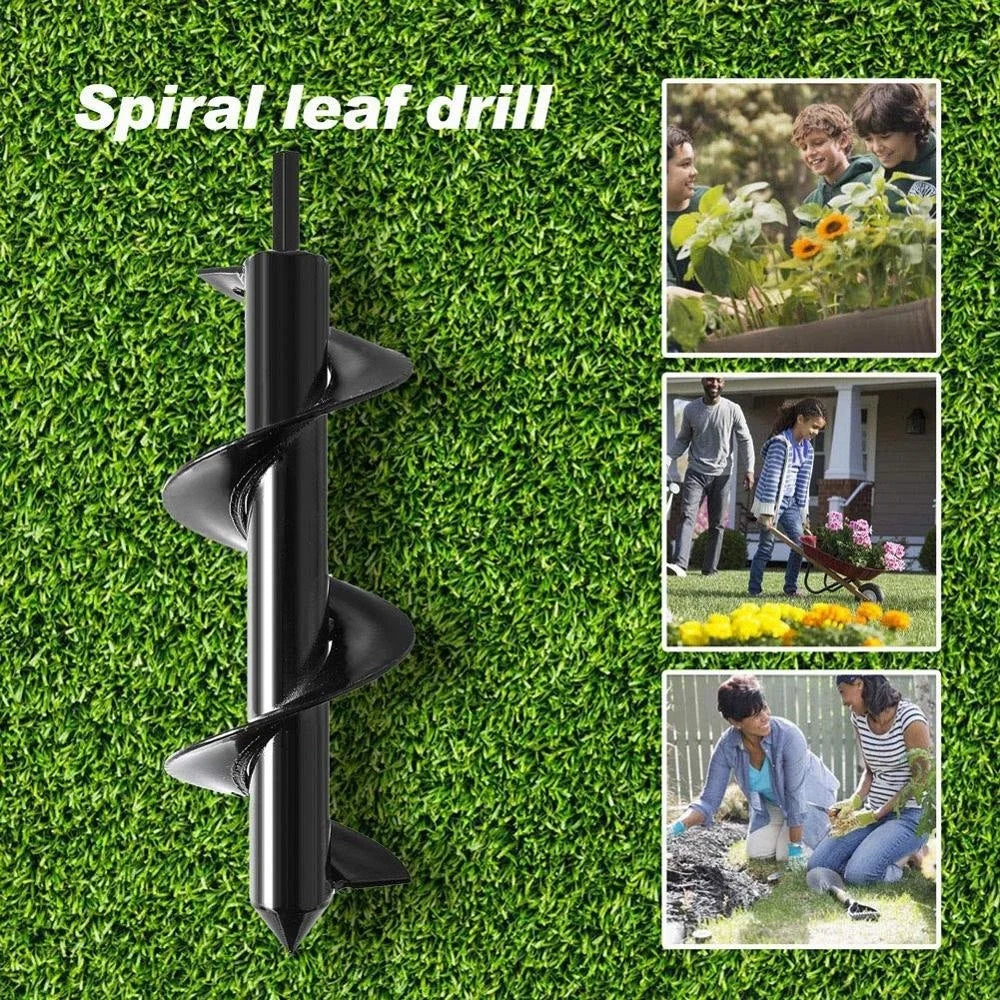auger spiral drill bit tools plante drill auger yard gardening bedding planting hole digger tools replacement garden tool auger spiral drill bit tools plante drill auger yard gardening bedding planting hole digger tools replacement garden tool