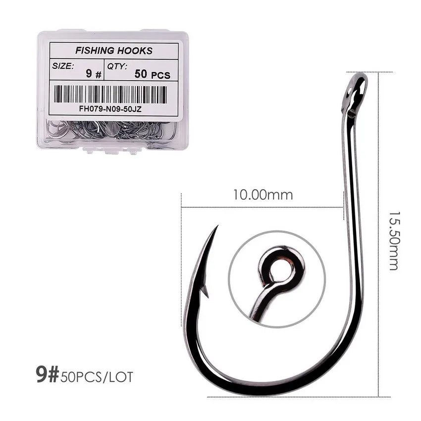 50pcs / 20pcs / box circle carp eyed fishing hook size 2 22# ring eye japan fishhooks fishing hooks single jig fish hook tackle 50pcs / 20pcs / box circle carp eyed fishing hook size 2 22# ring eye japan fishhooks fishing hooks single jig fish hook tackle